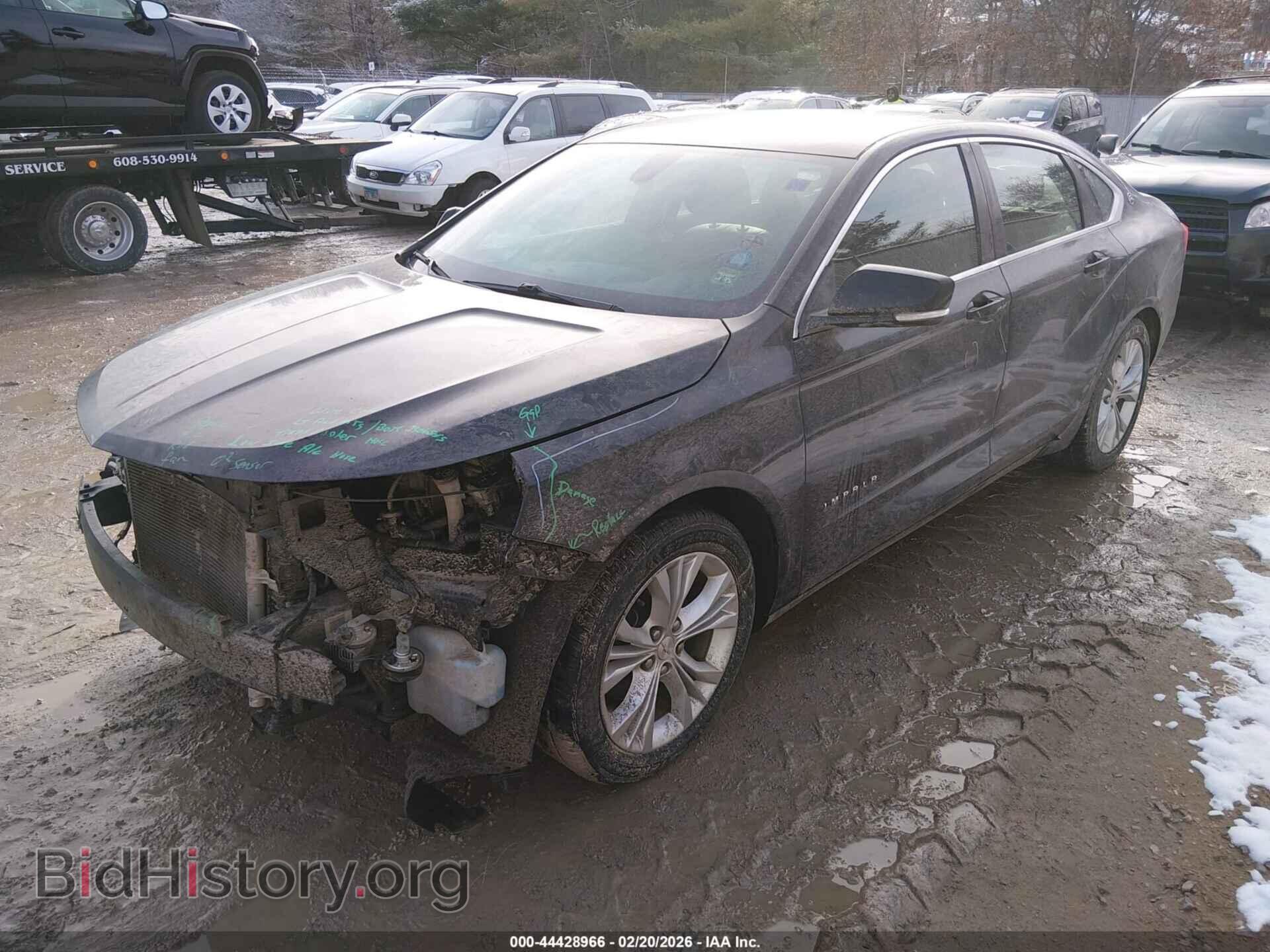 2014 CHEVROLET IMPALA - VIN: 2G1125S35E9105500 - Фото 2