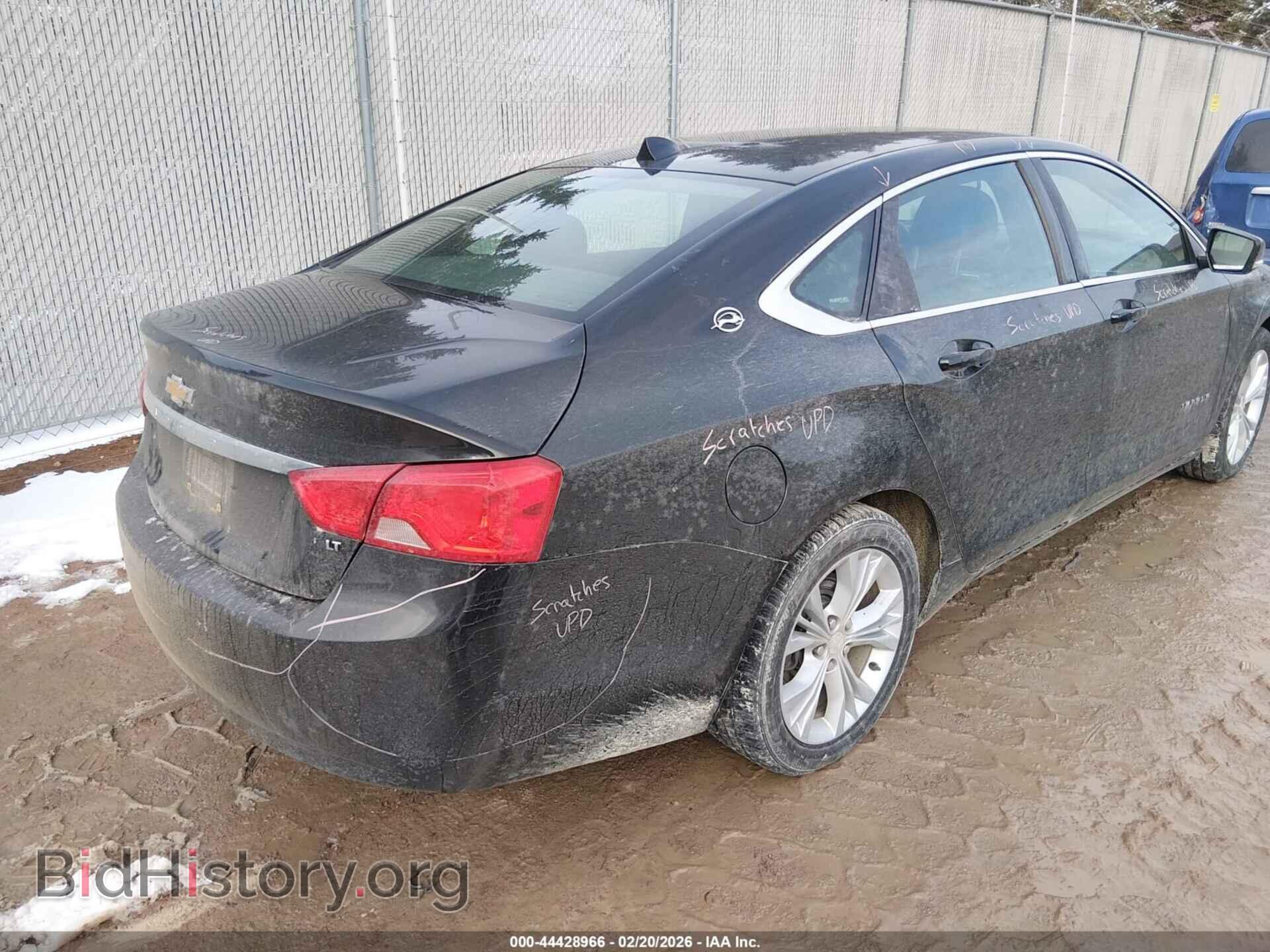 2014 CHEVROLET IMPALA - VIN: 2G1125S35E9105500 - Фото 3