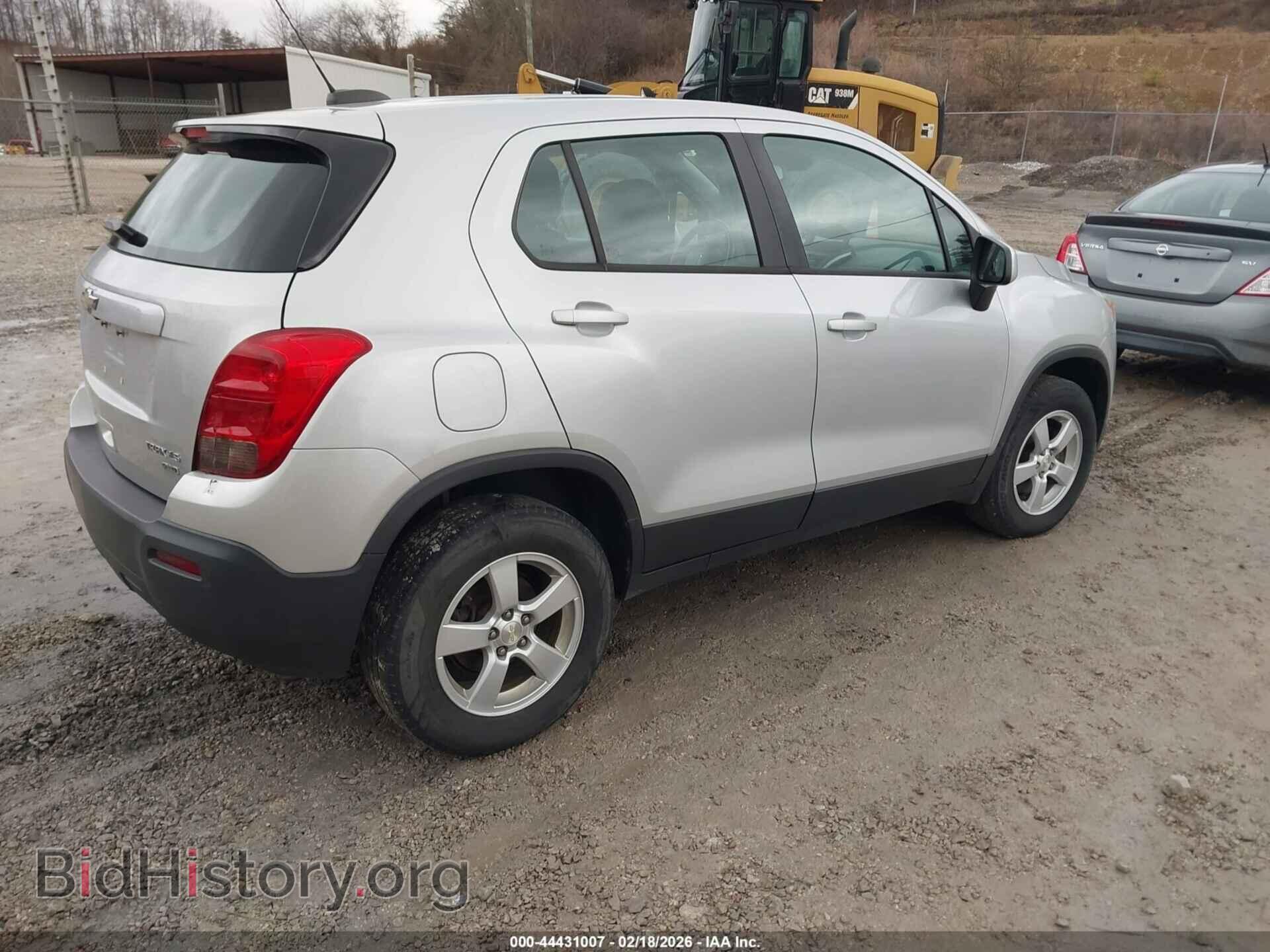 2016 CHEVROLET TRAX - VIN: 3GNCJNSB3GL247362 - Фото 4