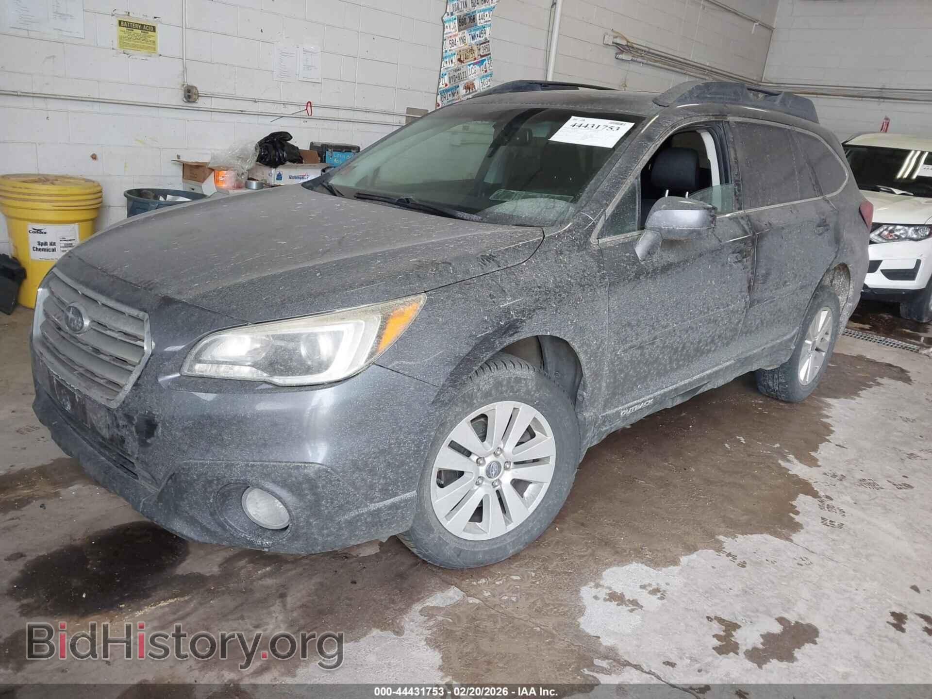 2016 SUBARU OUTBACK - VIN: 4S4BSBDC1G3314845 - Фото 2