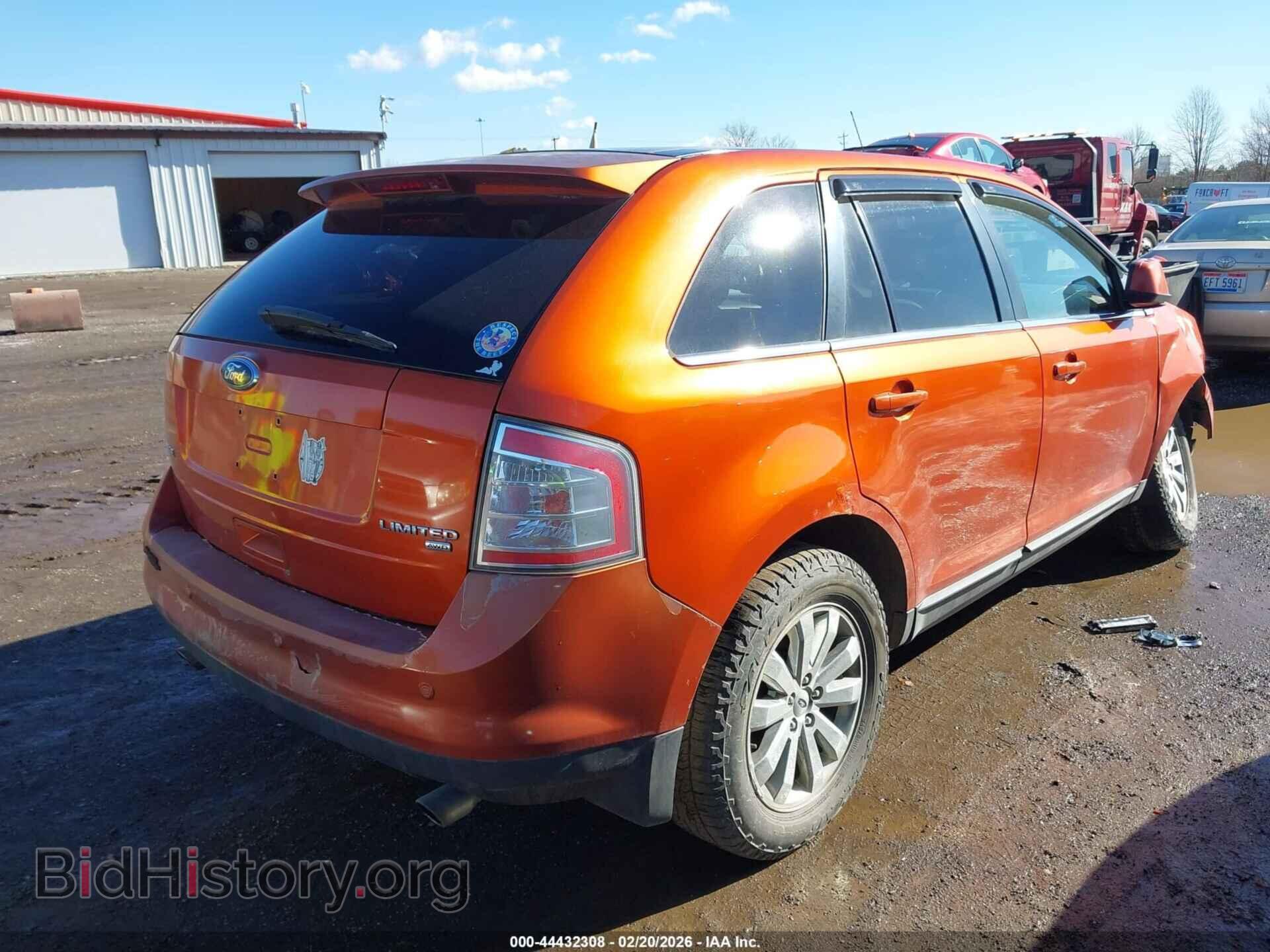 2008 FORD EDGE - VIN: 2FMDK49C68BB26210 - Фото 4