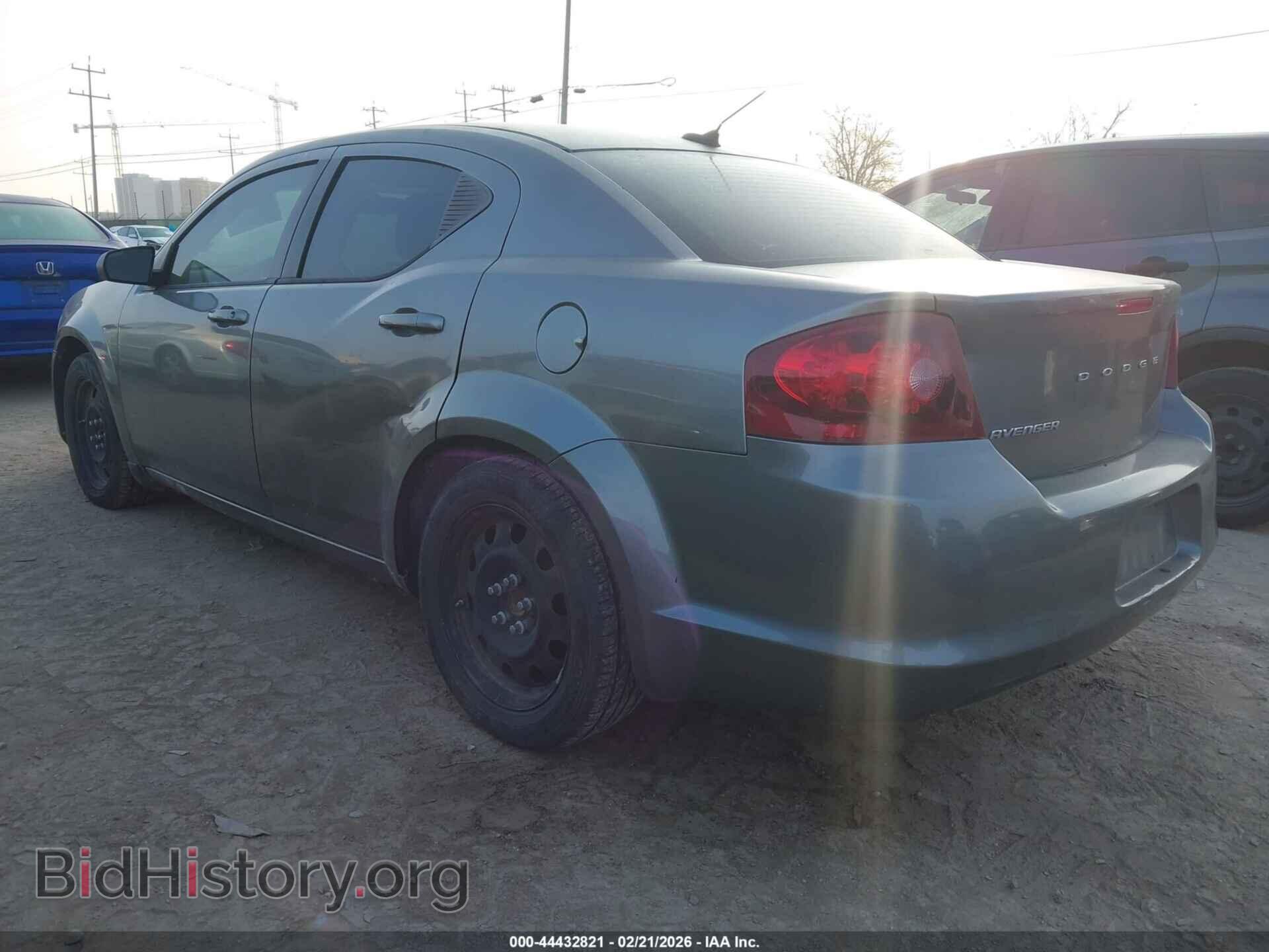 2013 DODGE AVENGER - VIN: 1C3CDZAB5DN676088 - Фото 3