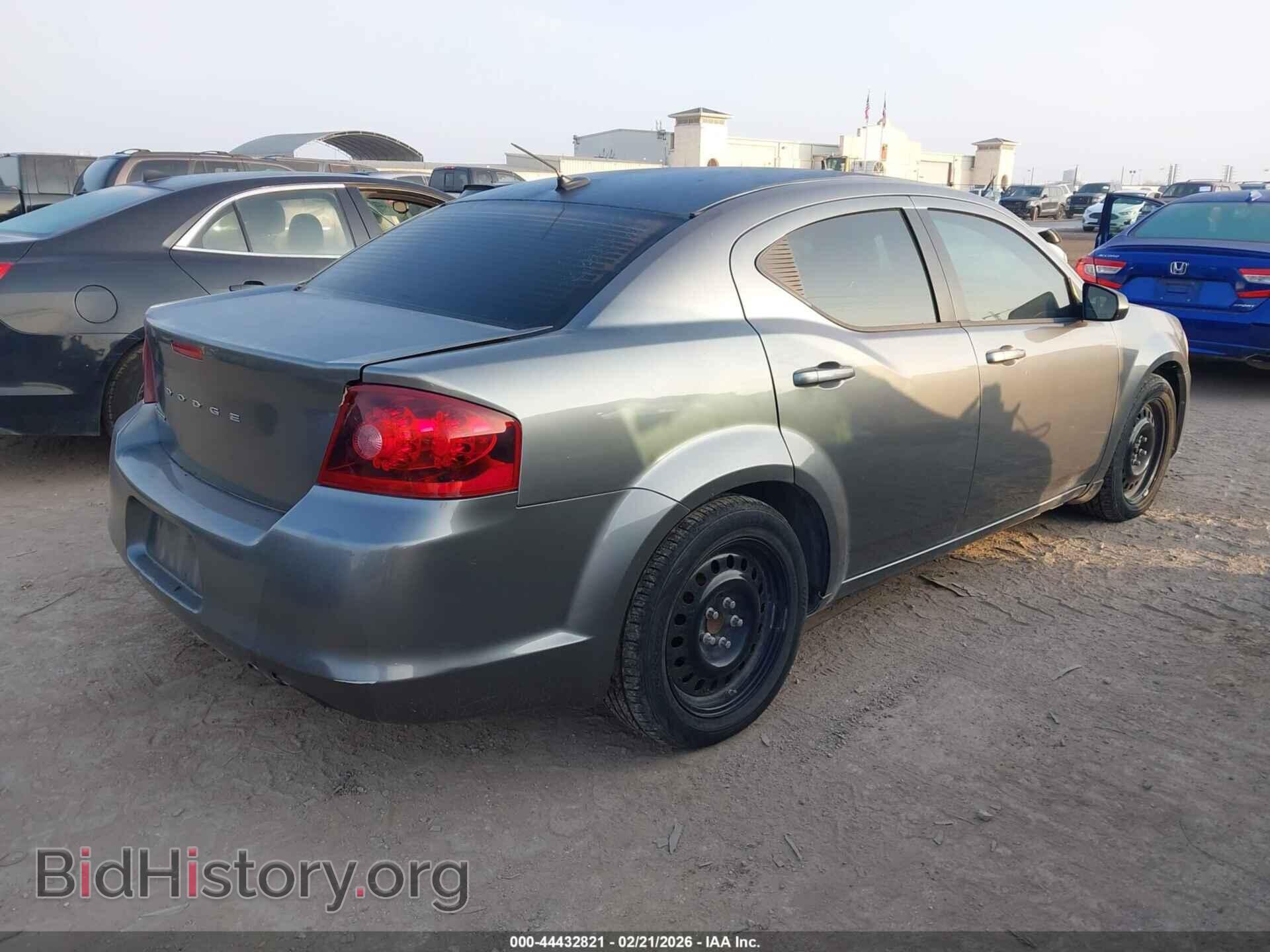 2013 DODGE AVENGER - VIN: 1C3CDZAB5DN676088 - Фото 4