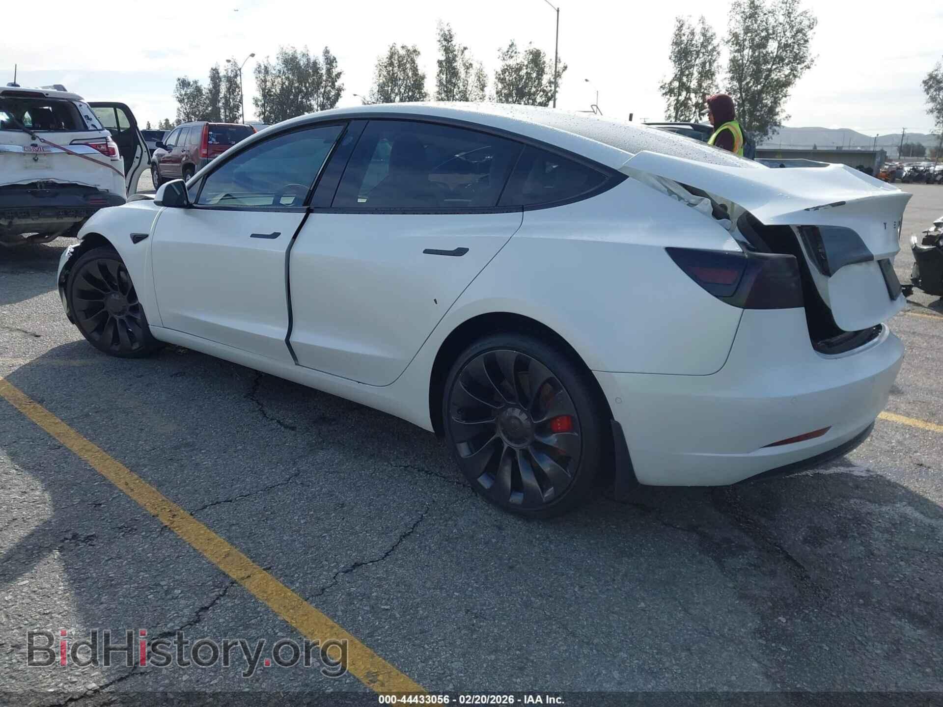 2022 TESLA MODEL 3 - VIN: 5YJ3E1EC6NF363449 - Фото 3