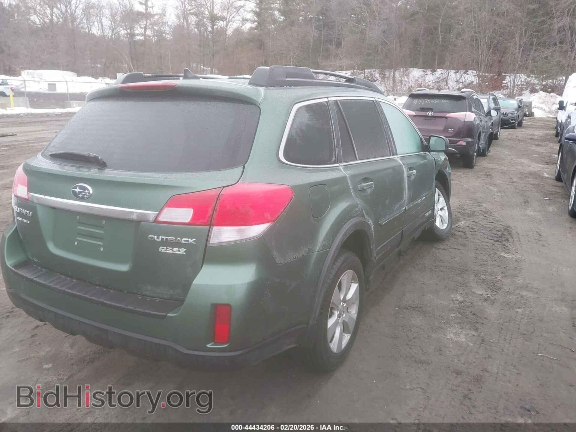 2011 SUBARU OUTBACK - VIN: 4S4BRBLC8B3412972 - Фото 4