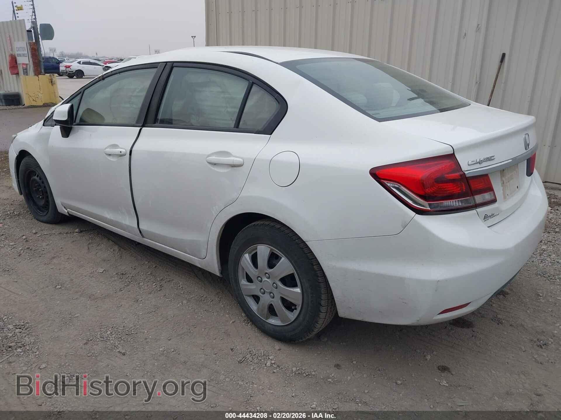 2013 HONDA CIVIC - VIN: 2HGFB2F59DH501054 - Фото 3