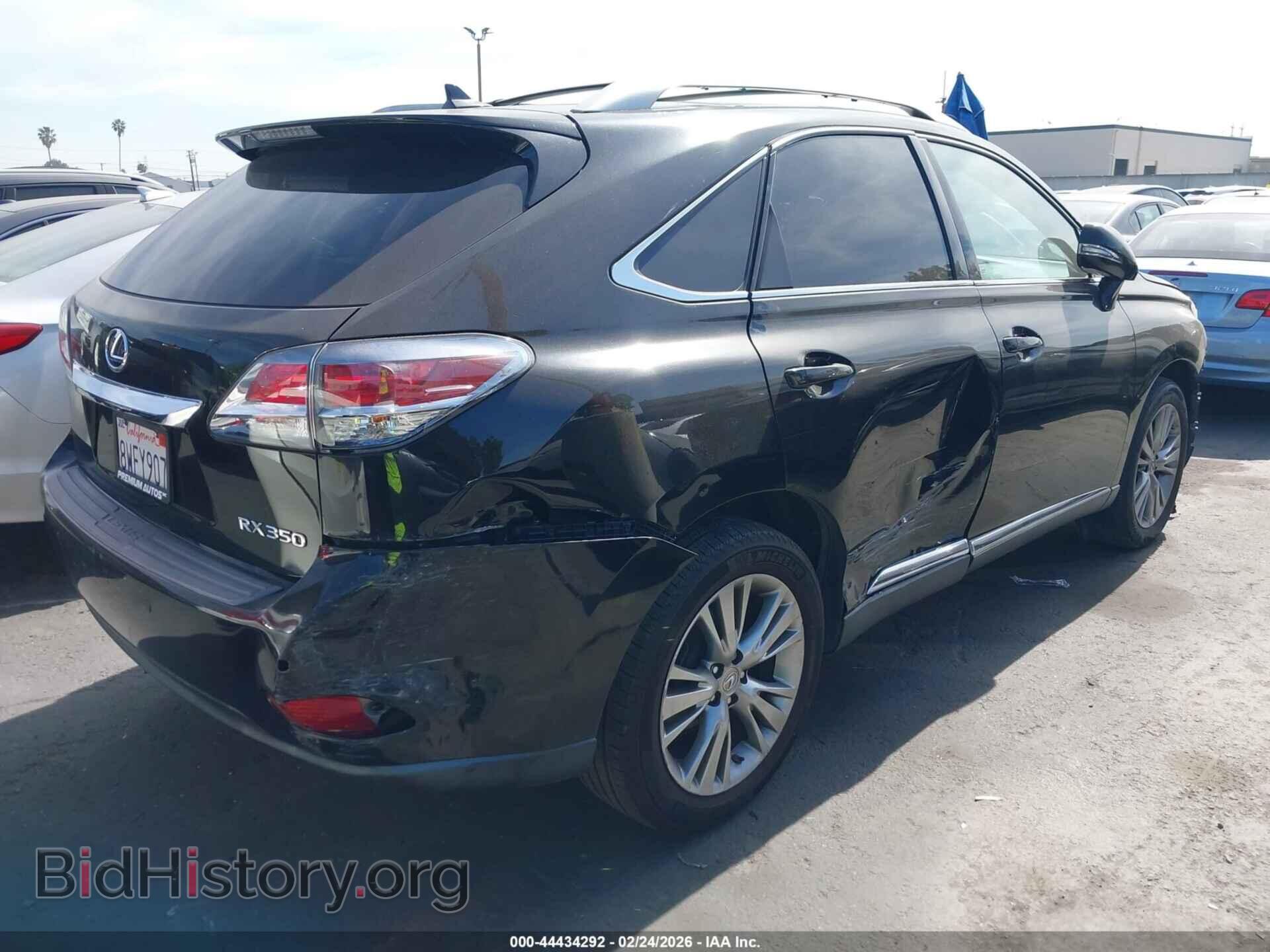 2013 LEXUS RX 350 - VIN: 2T2ZK1BA8DC127308 - Photo 4