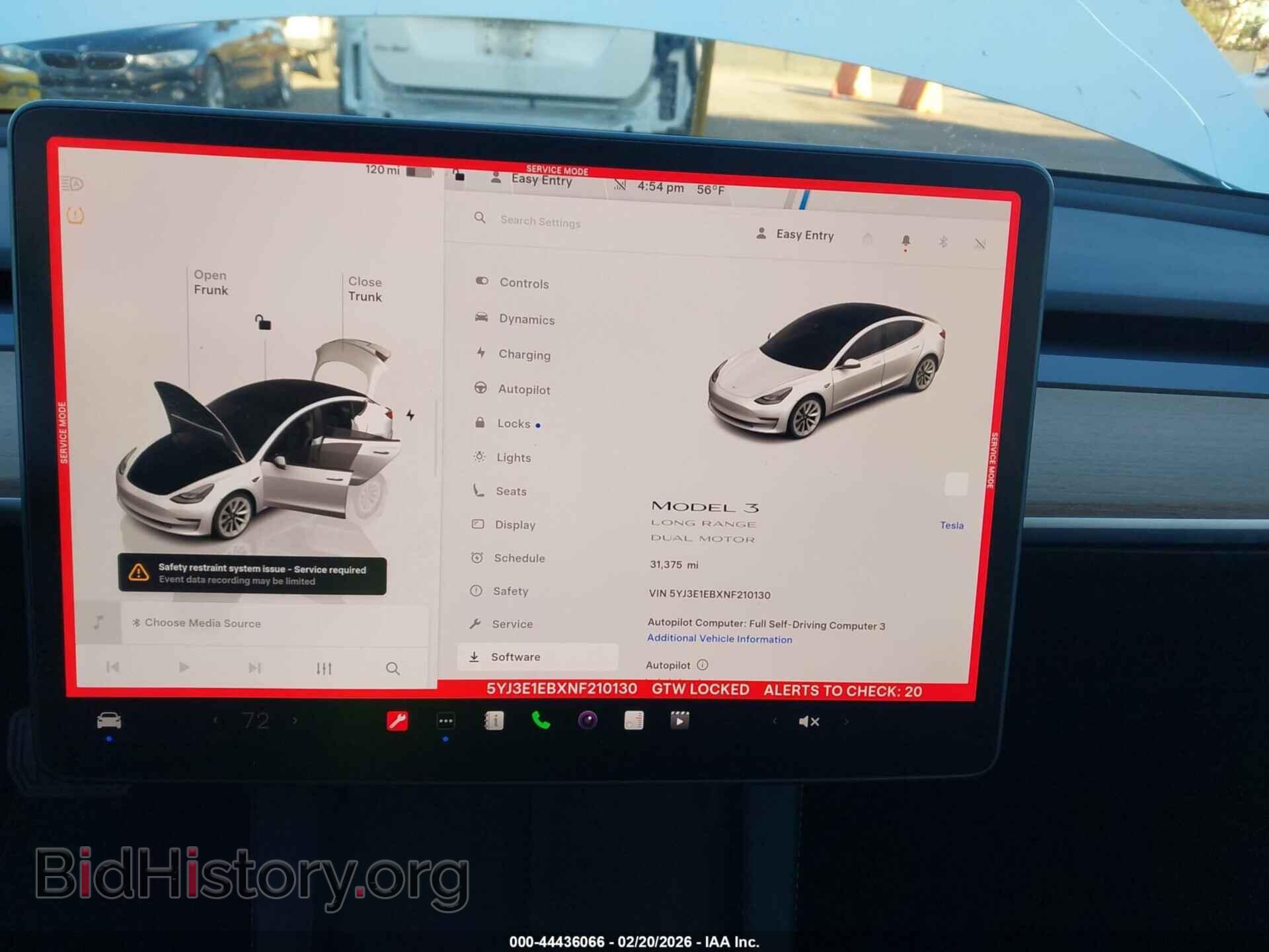 2022 TESLA MODEL 3 - VIN: 5YJ3E1EBXNF210130 - Фото 7