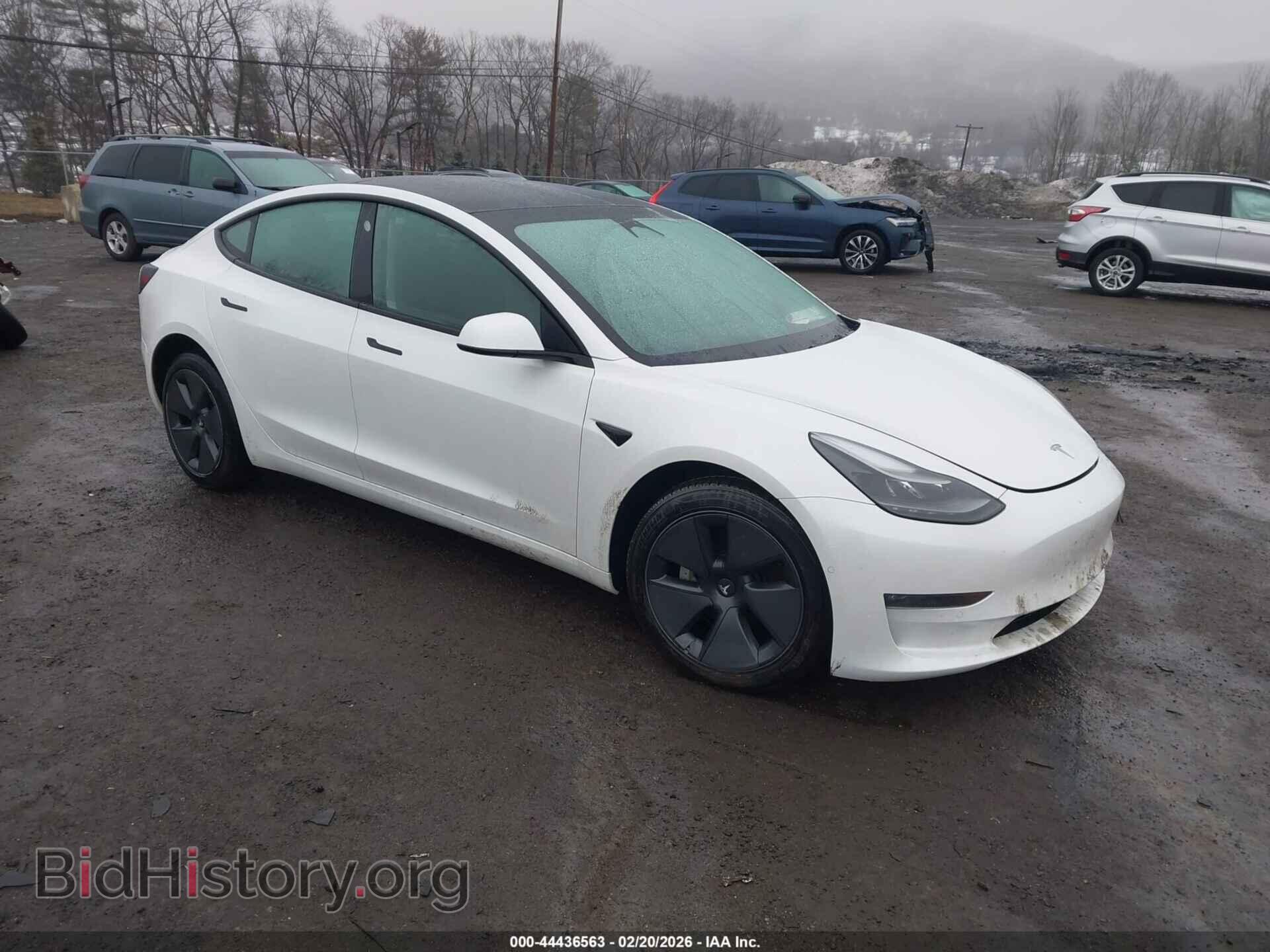 Photo 5YJ3E1EB7NF207931 - TESLA MODEL 3 2022