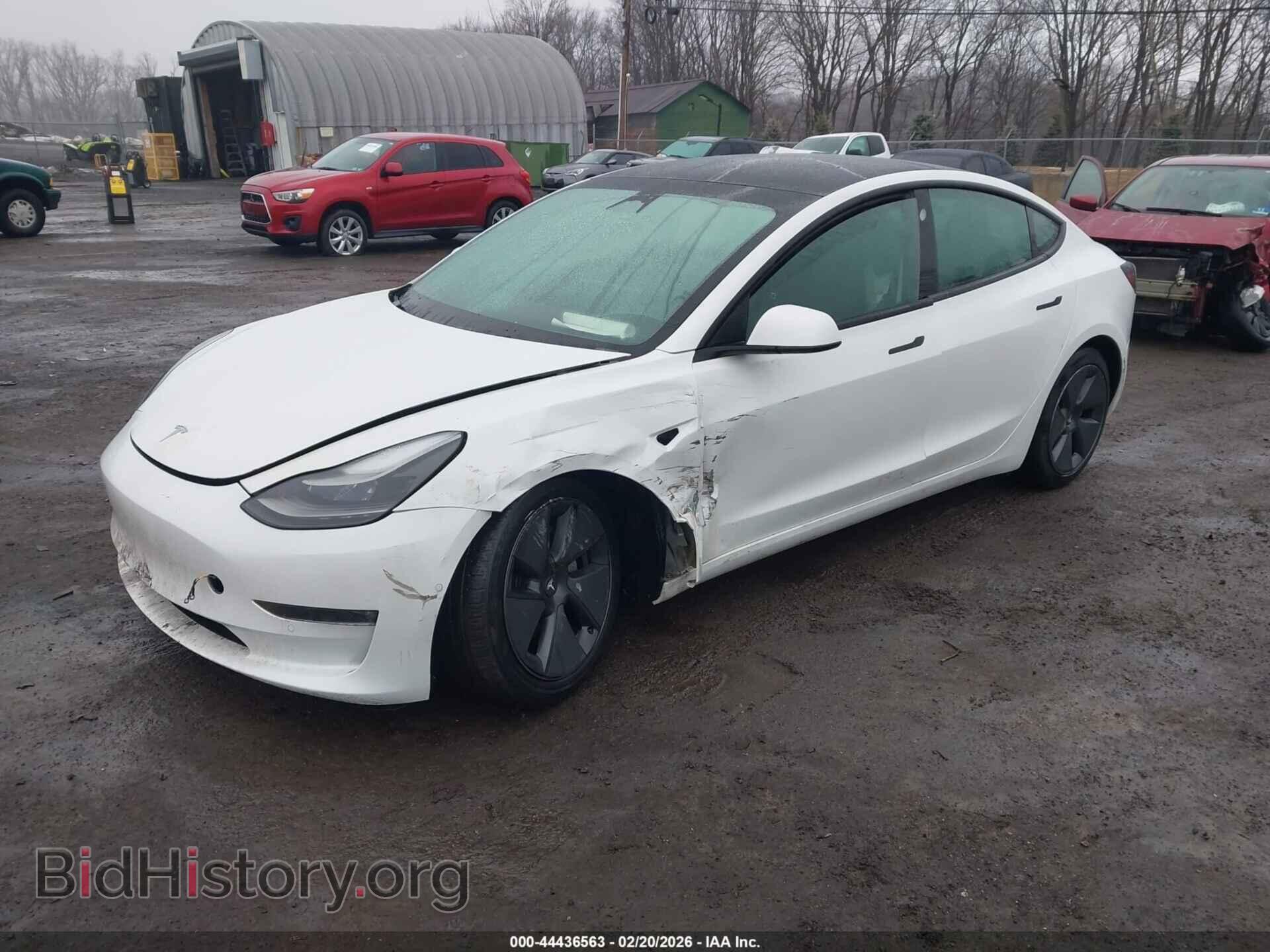 2022 TESLA MODEL 3 - VIN: 5YJ3E1EB7NF207931 - Фото 2