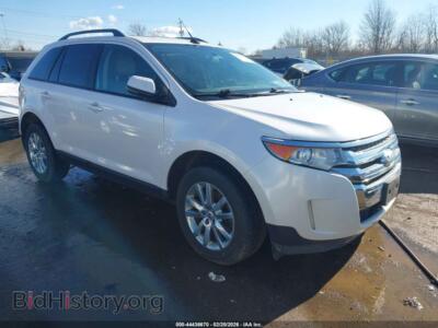 2013 Ford EDGE SEL, белый — VIN 2FMDK3JC0DBB05305, IAAI