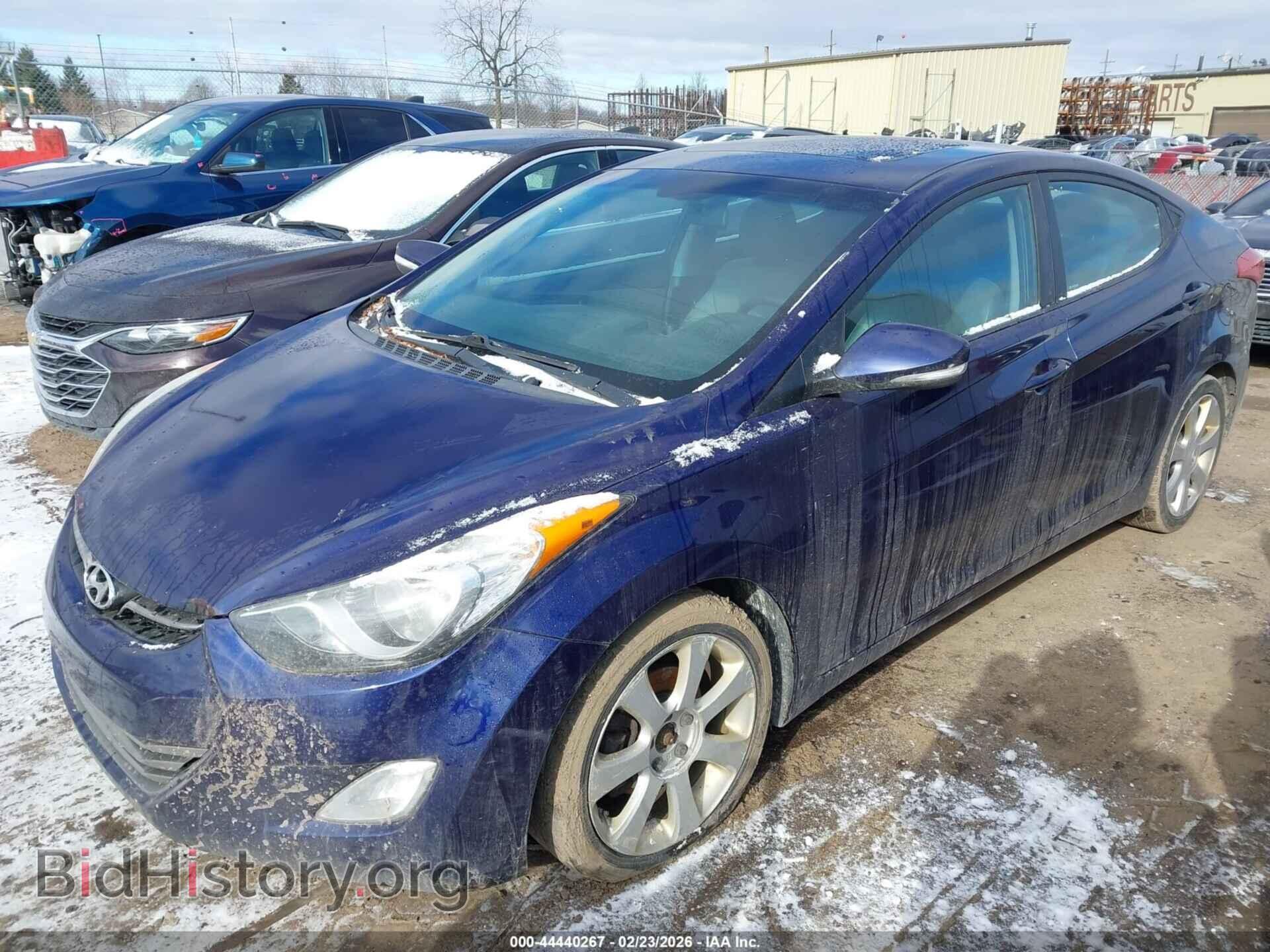 2013 HYUNDAI ELANTRA - VIN: 5NPDH4AE4DH452103 - Фото 2
