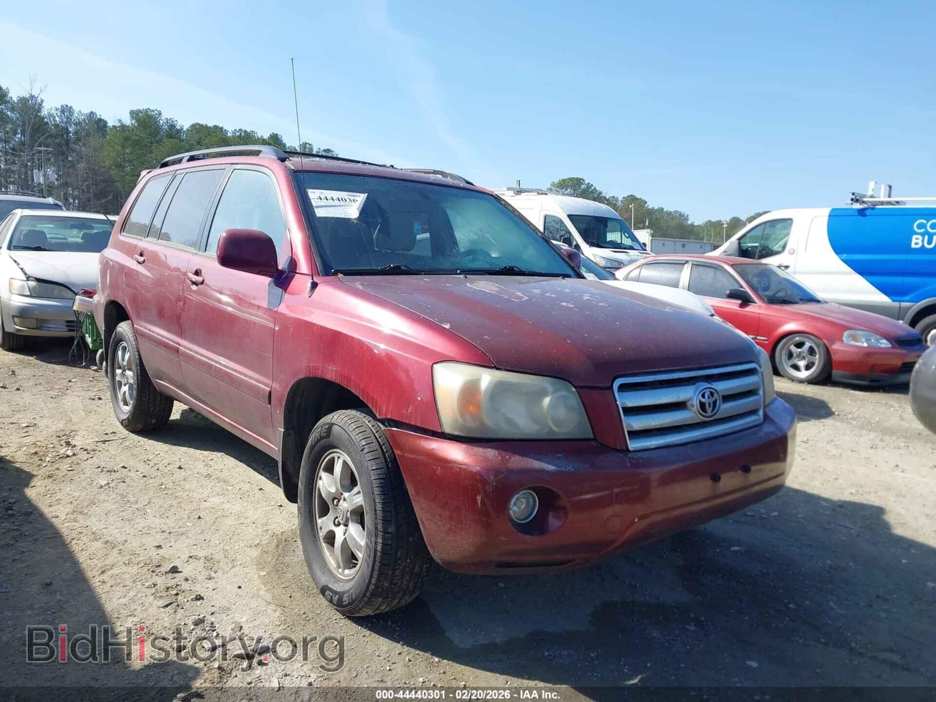 Фотография JTEHP21A670187722 - TOYOTA HIGHLANDER 2007
