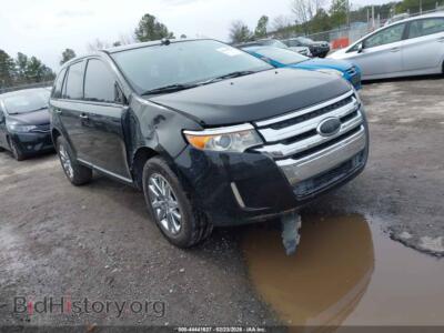 2013 Ford EDGE SEL, черный — VIN 2FMDK3JC1DBB00355, IAAI