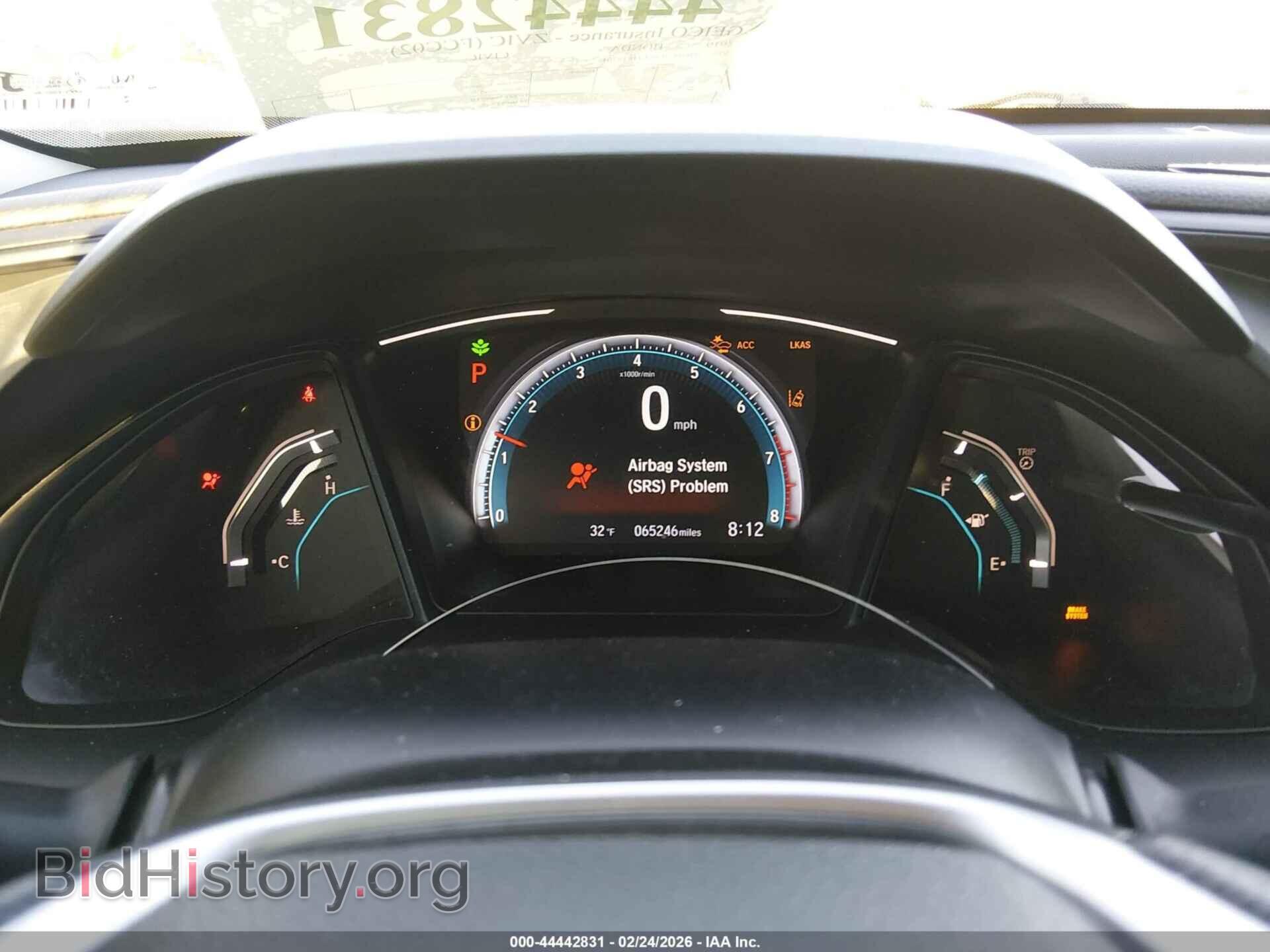 2019 HONDA CIVIC - VIN: 2HGFC2F63KH548261 - Фото 7