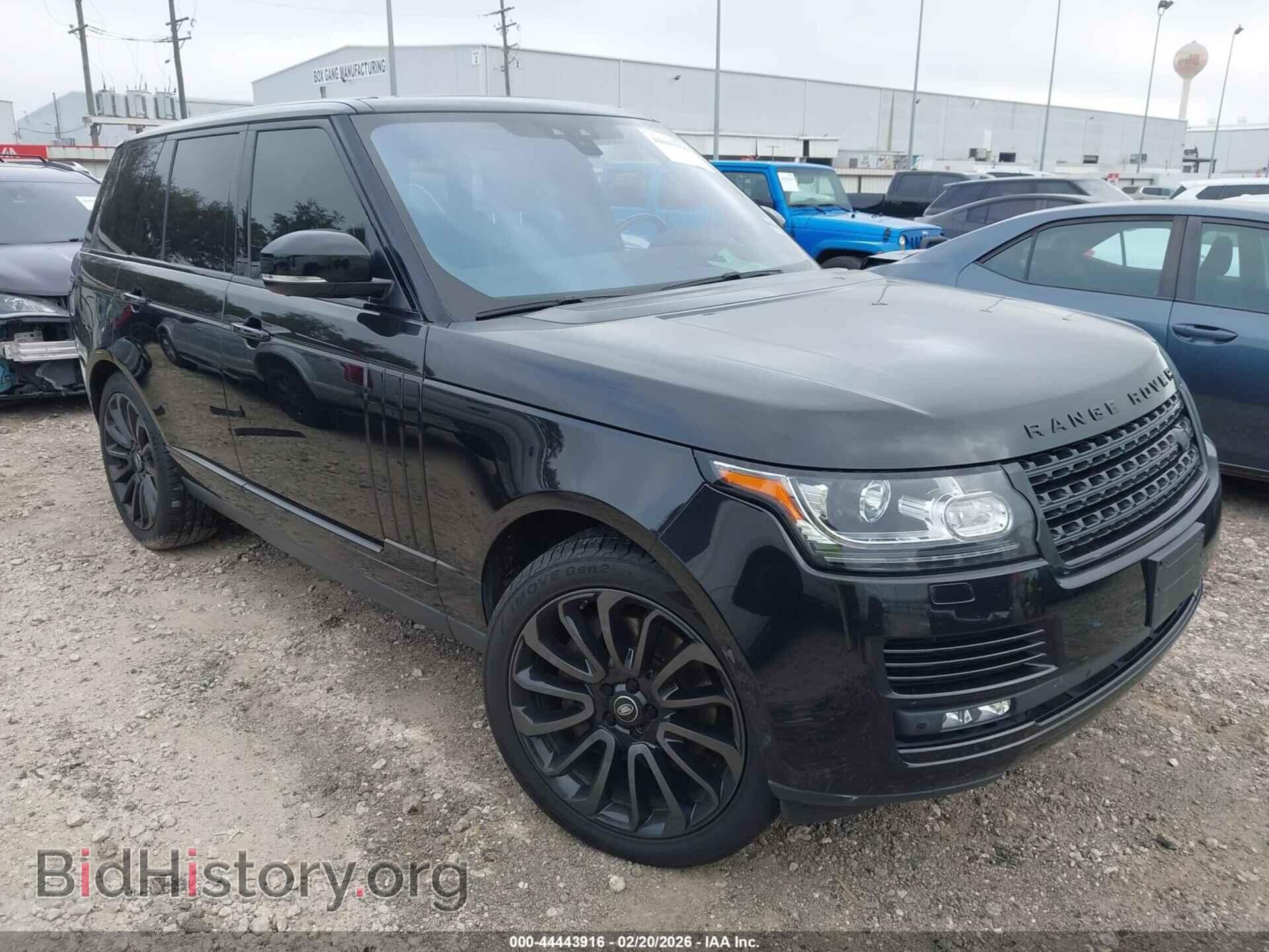 Photo SALGS2FE5HA345899 - LAND ROVER RANGE ROVER 2017