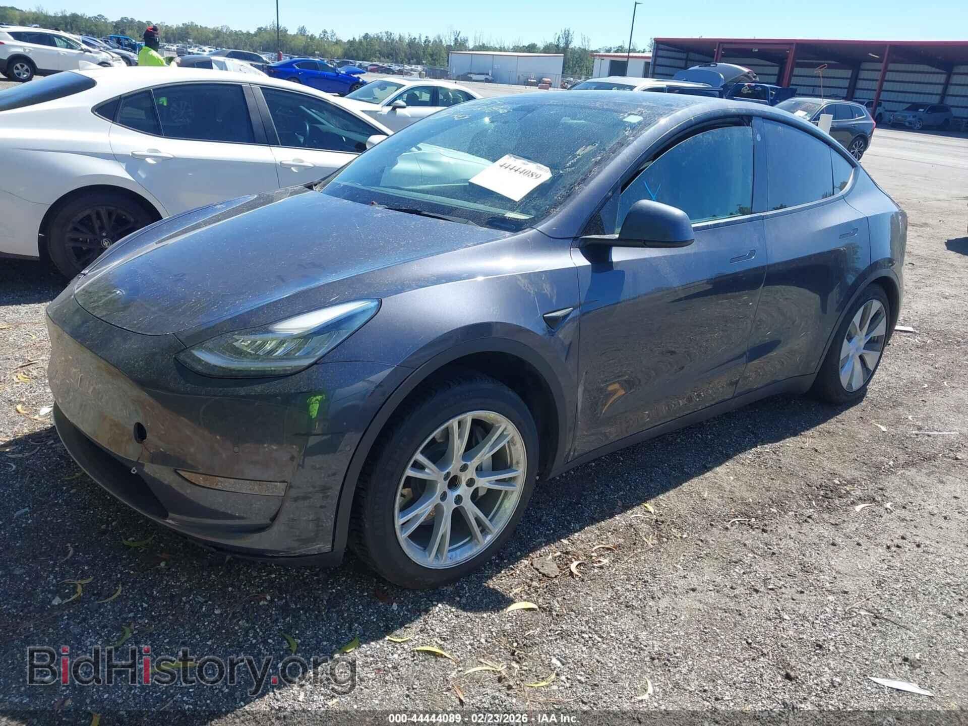 2021 TESLA MODEL Y - VIN: 5YJYGDED2MF116454 - Фото 2