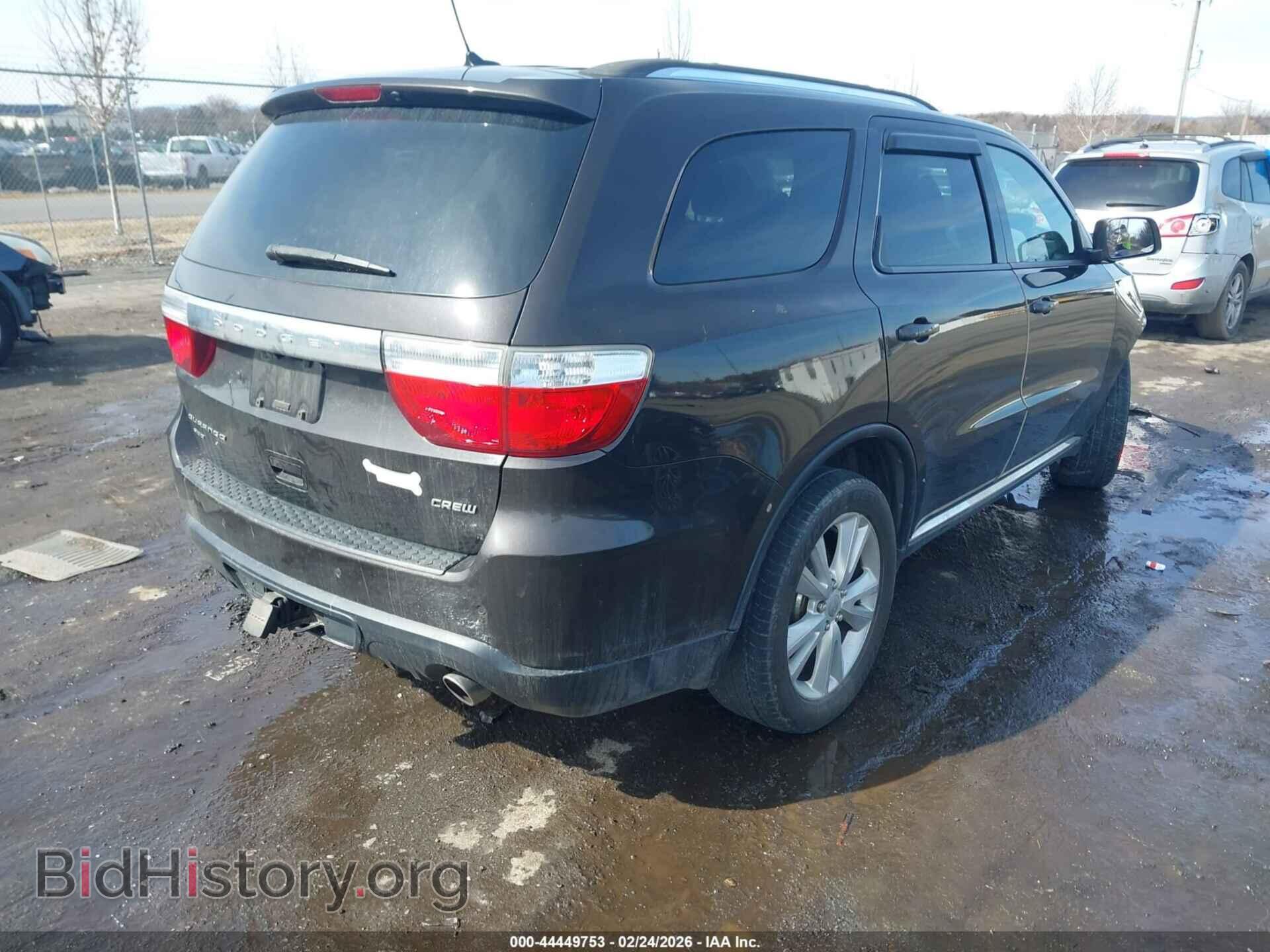 2012 DODGE DURANGO - VIN: 1C4RDJDG6CC337638 - Фото 4