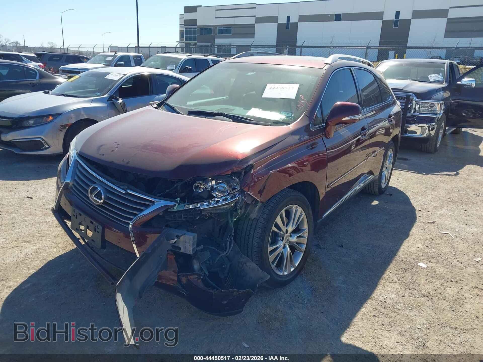 2013 LEXUS RX 350 - VIN: JTJZK1BA2D2009125 - Фото 2
