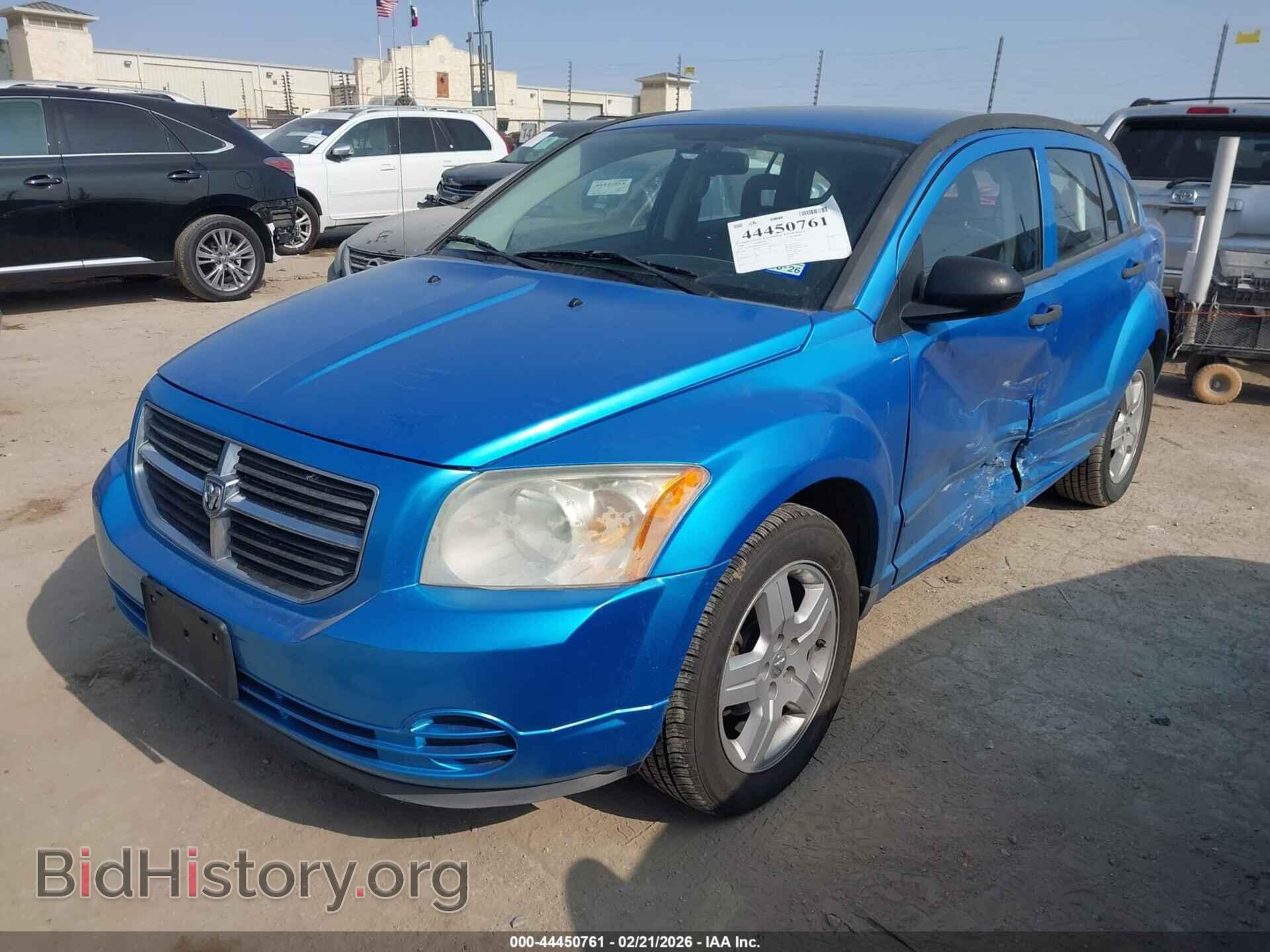 2008 DODGE CALIBER - VIN: 1B3HB48B68D650144 - Фото 2