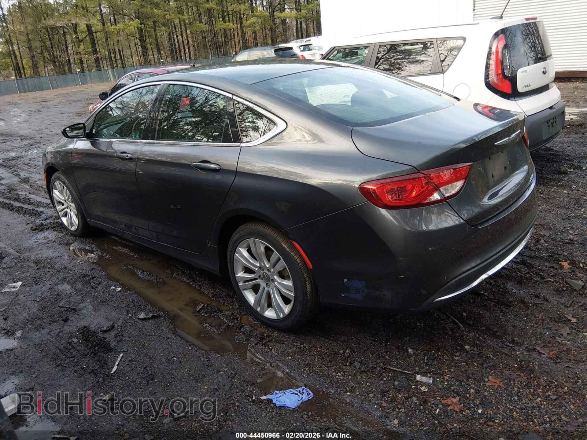 2016 CHRYSLER 200 - VIN: 1C3CCCAB2GN134256 - Фото 3
