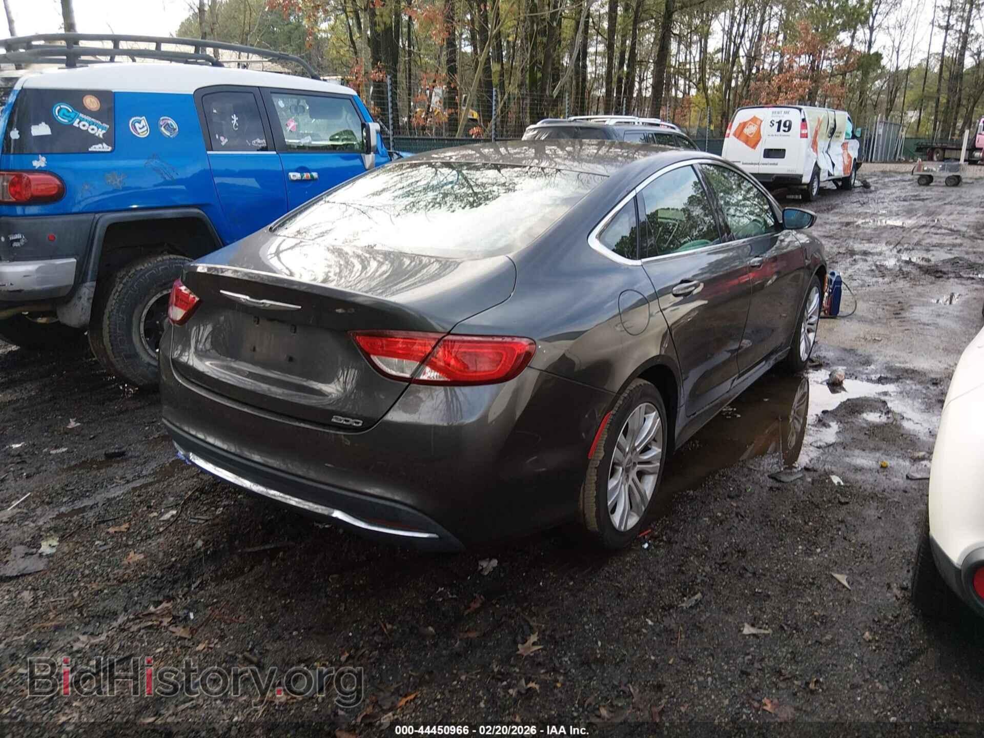 2016 CHRYSLER 200 - VIN: 1C3CCCAB2GN134256 - Фото 4