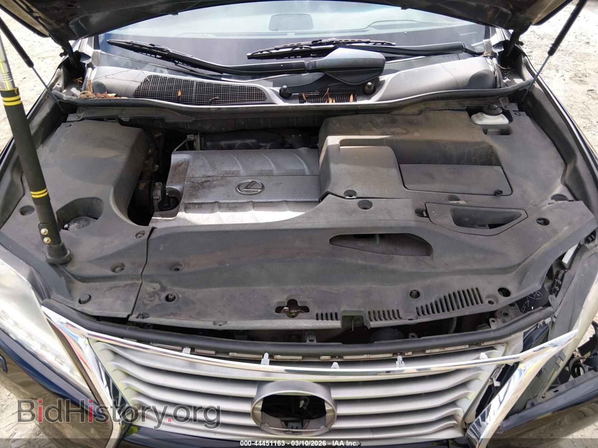 2013 LEXUS RX 350 - VIN: 2T2ZK1BA9DC101817 - Фото 10