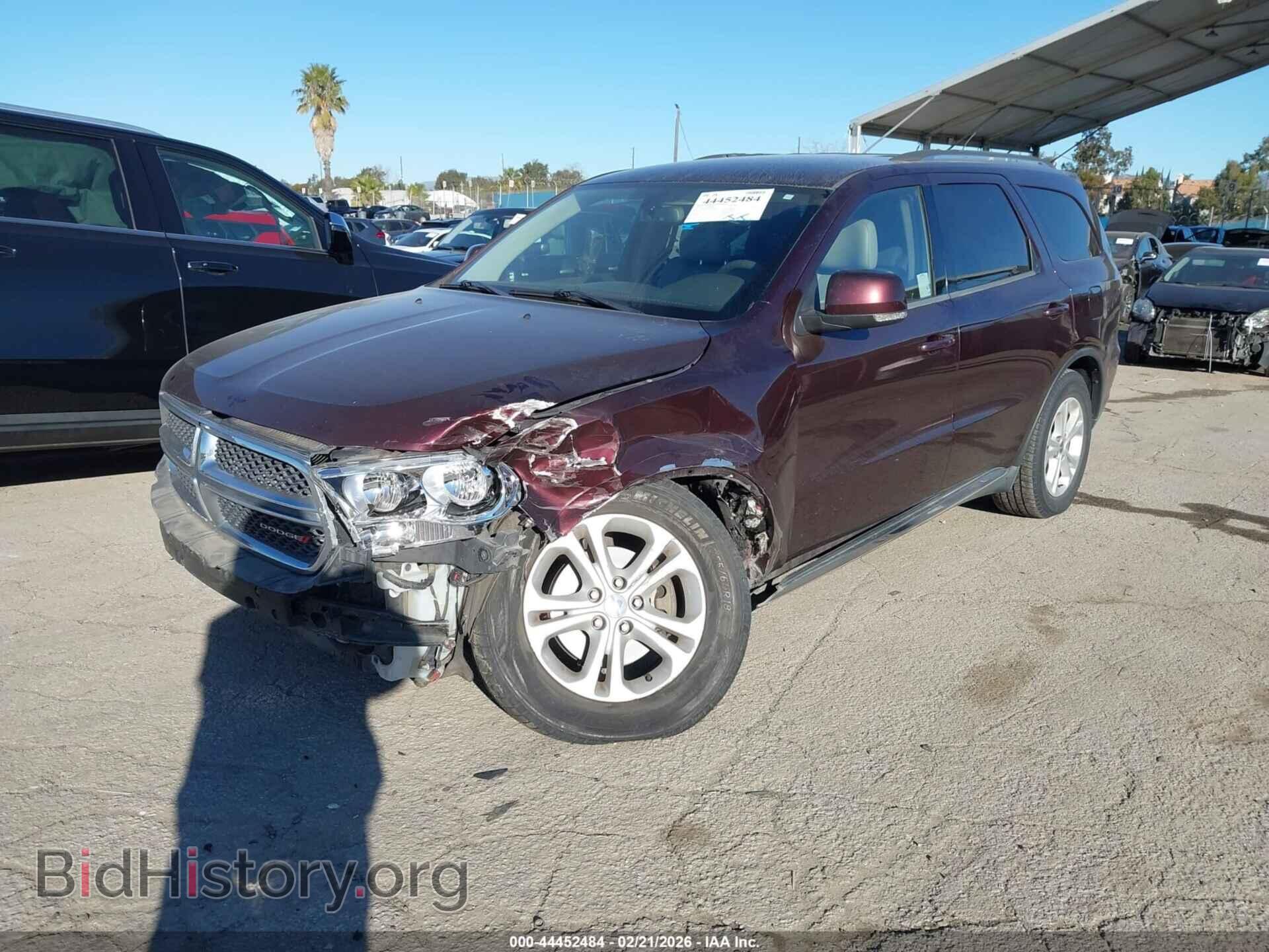 2012 DODGE DURANGO - VIN: 1C4RDHDG6CC308374 - Photo 2