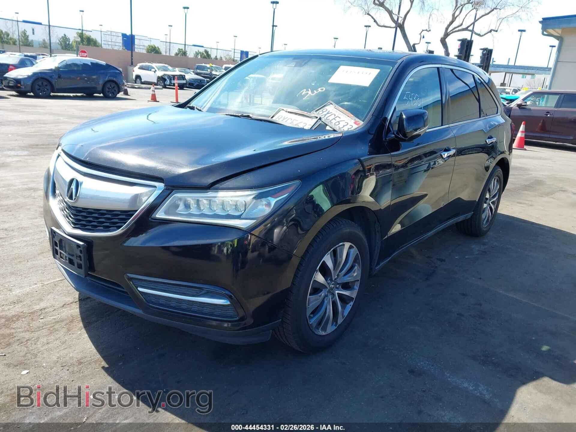 2014 ACURA MDX - VIN: 5FRYD3H47EB017787 - Фото 2