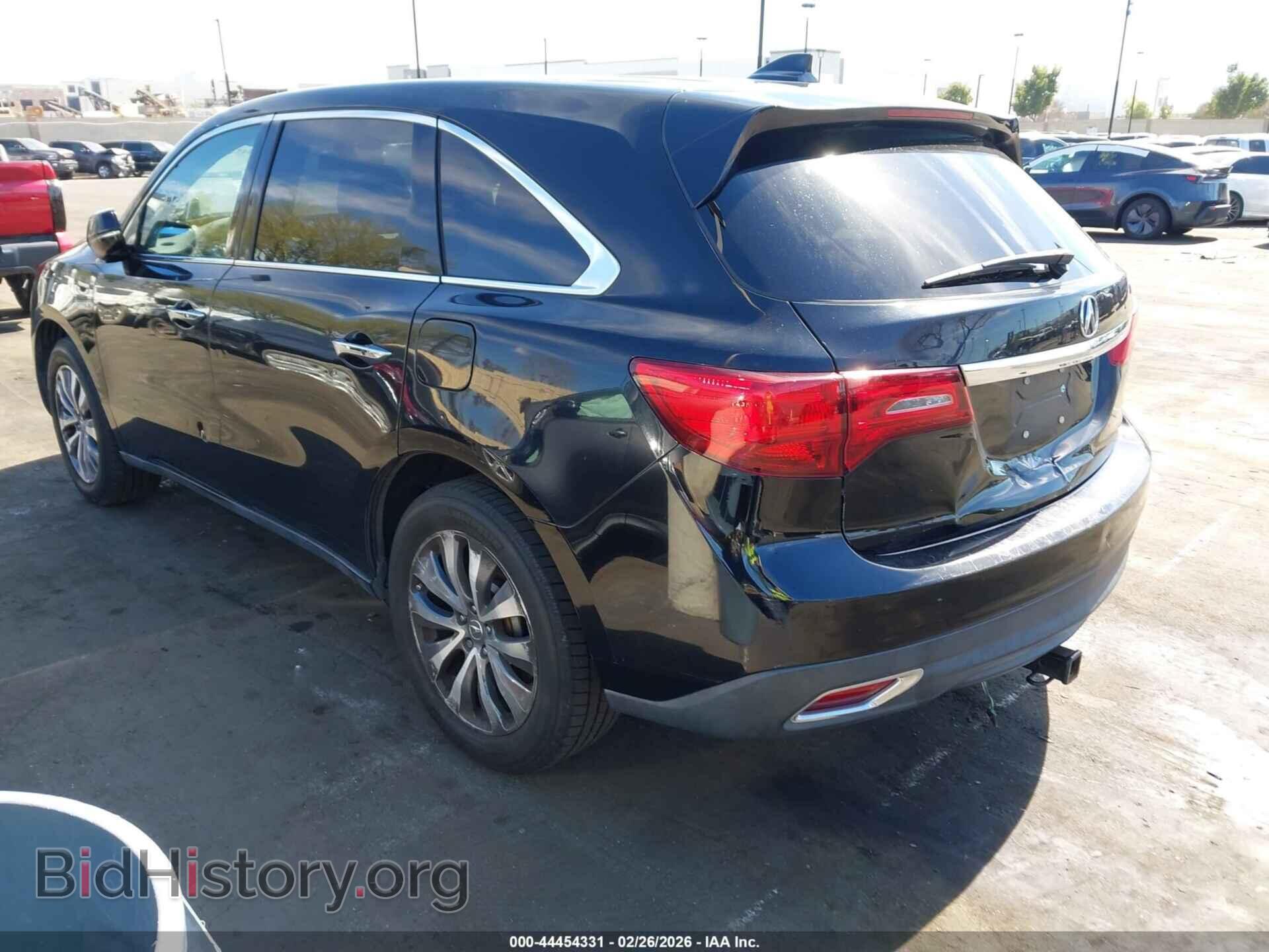 2014 ACURA MDX - VIN: 5FRYD3H47EB017787 - Фото 3