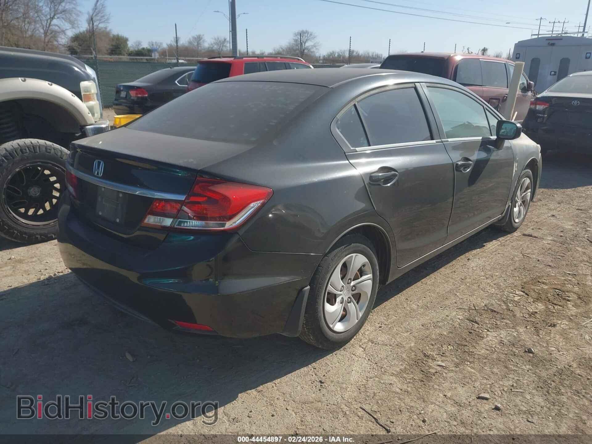 2014 HONDA CIVIC - VIN: 19XFB2F55EE273386 - Фото 4