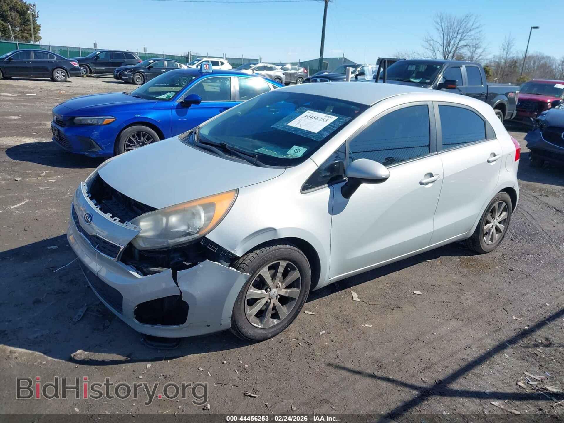 2012 KIA RIO5 - VIN: KNADN5A38C6060650 - Фото 2