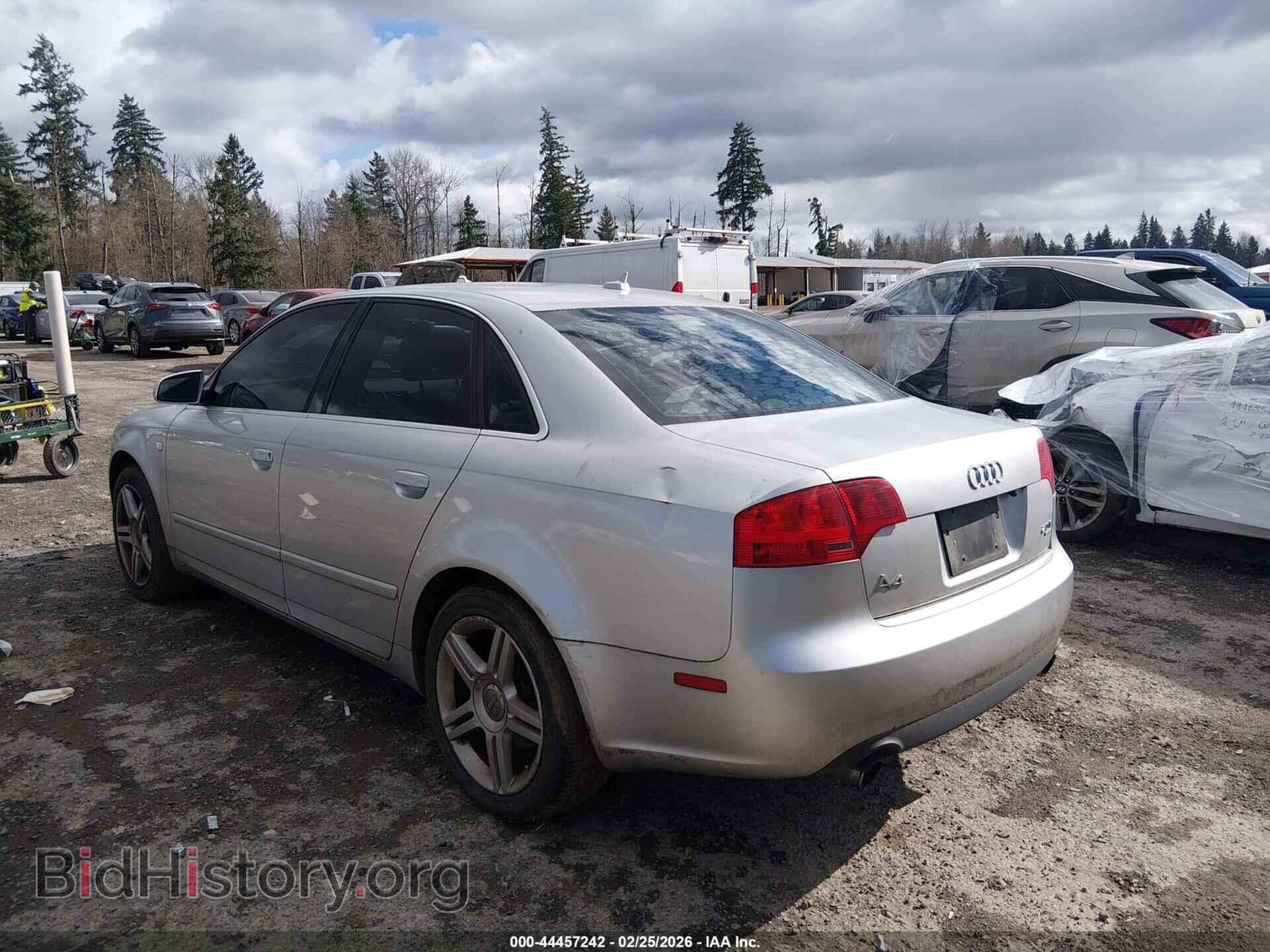 2007 AUDI A4 - VIN: WAUDF78E87A206922 - Фото 3