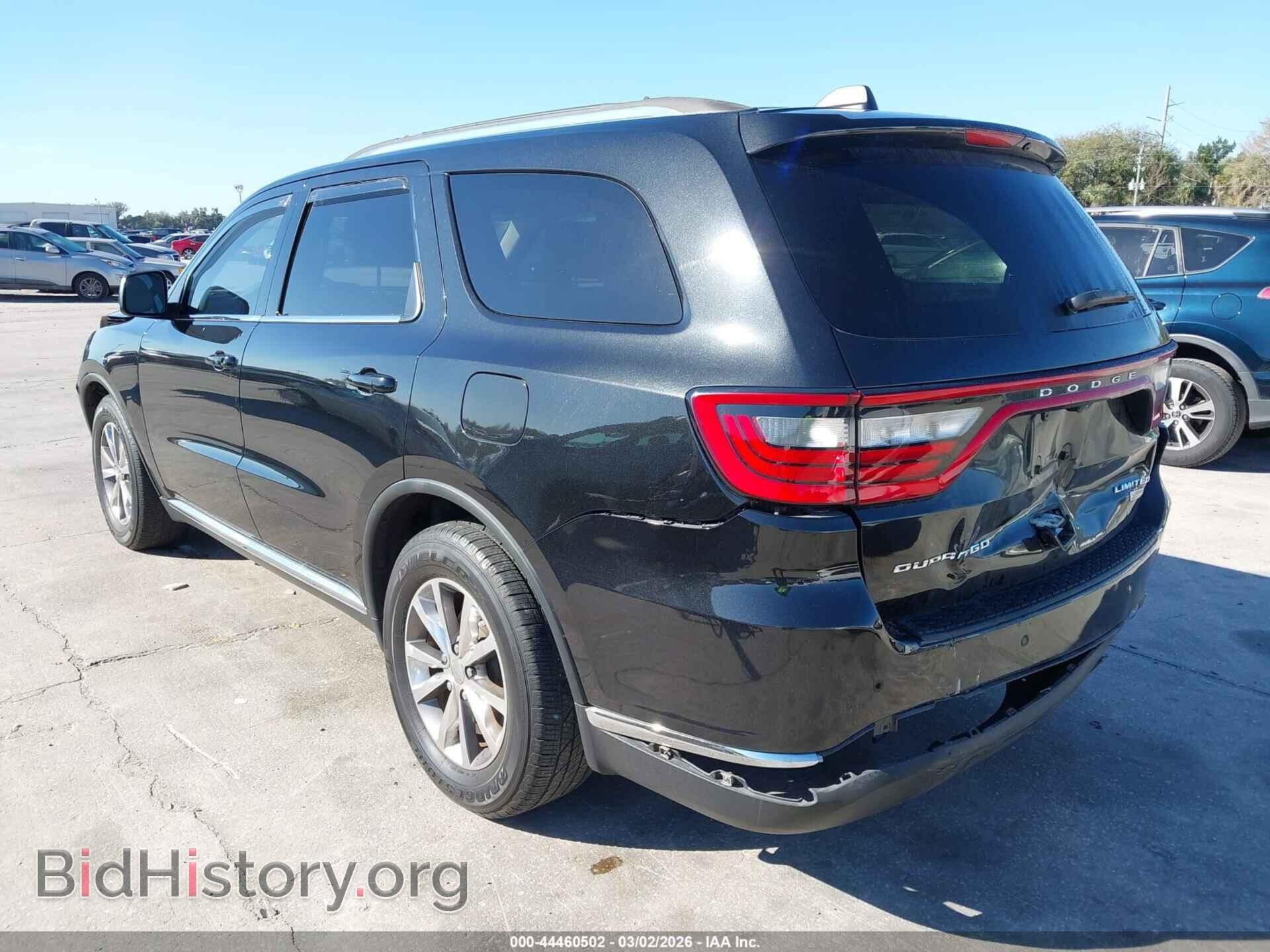 2015 DODGE DURANGO - VIN: 1C4RDHDG9FC781769 - Фото 3