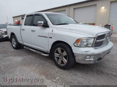 2012 RAM 1500 SLT, белый — VIN 1C6RD6GT5CS194152, IAAI