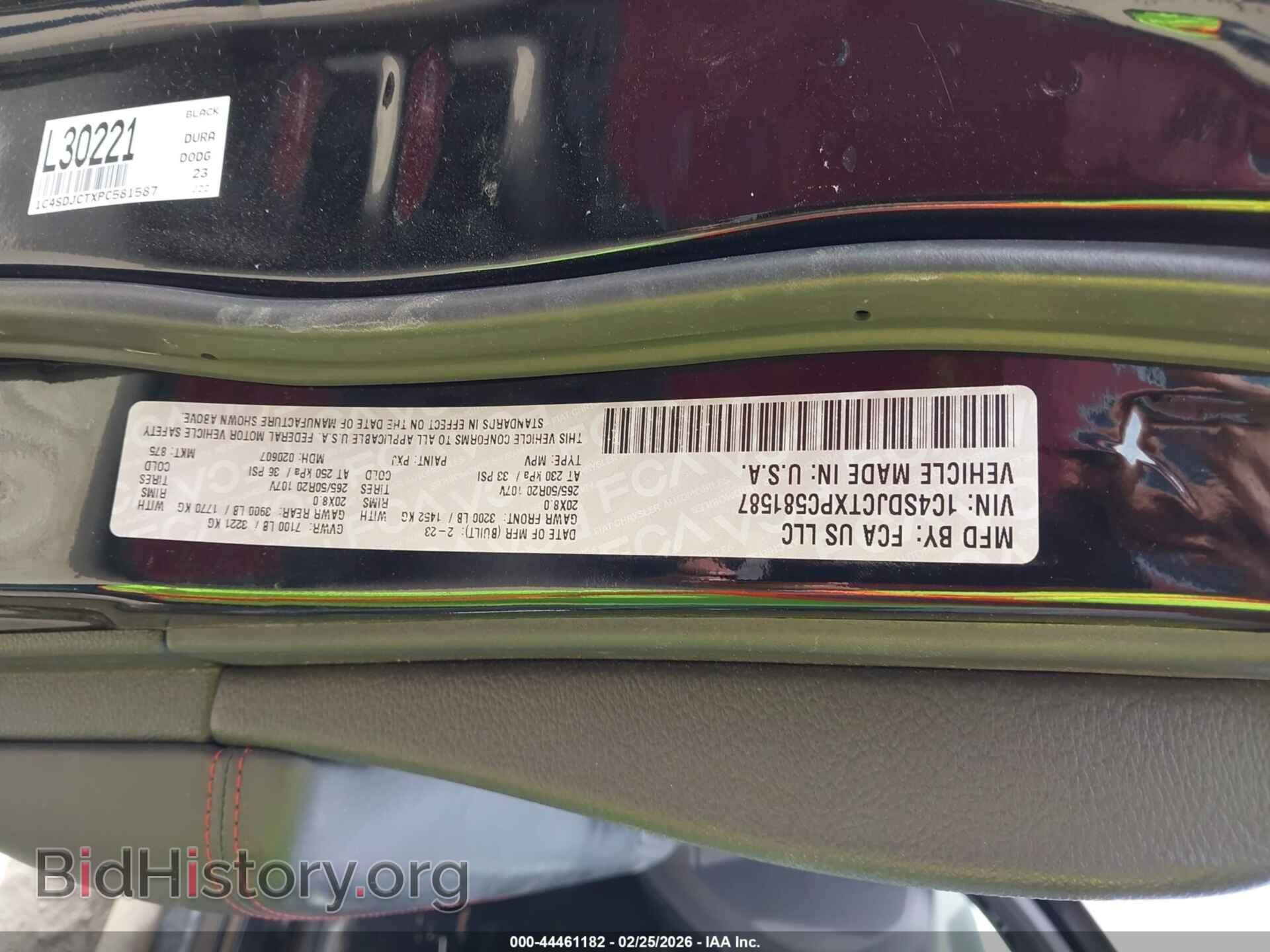 2023 DODGE DURANGO - VIN: 1C4SDJCTXPC581587 - Photo 9