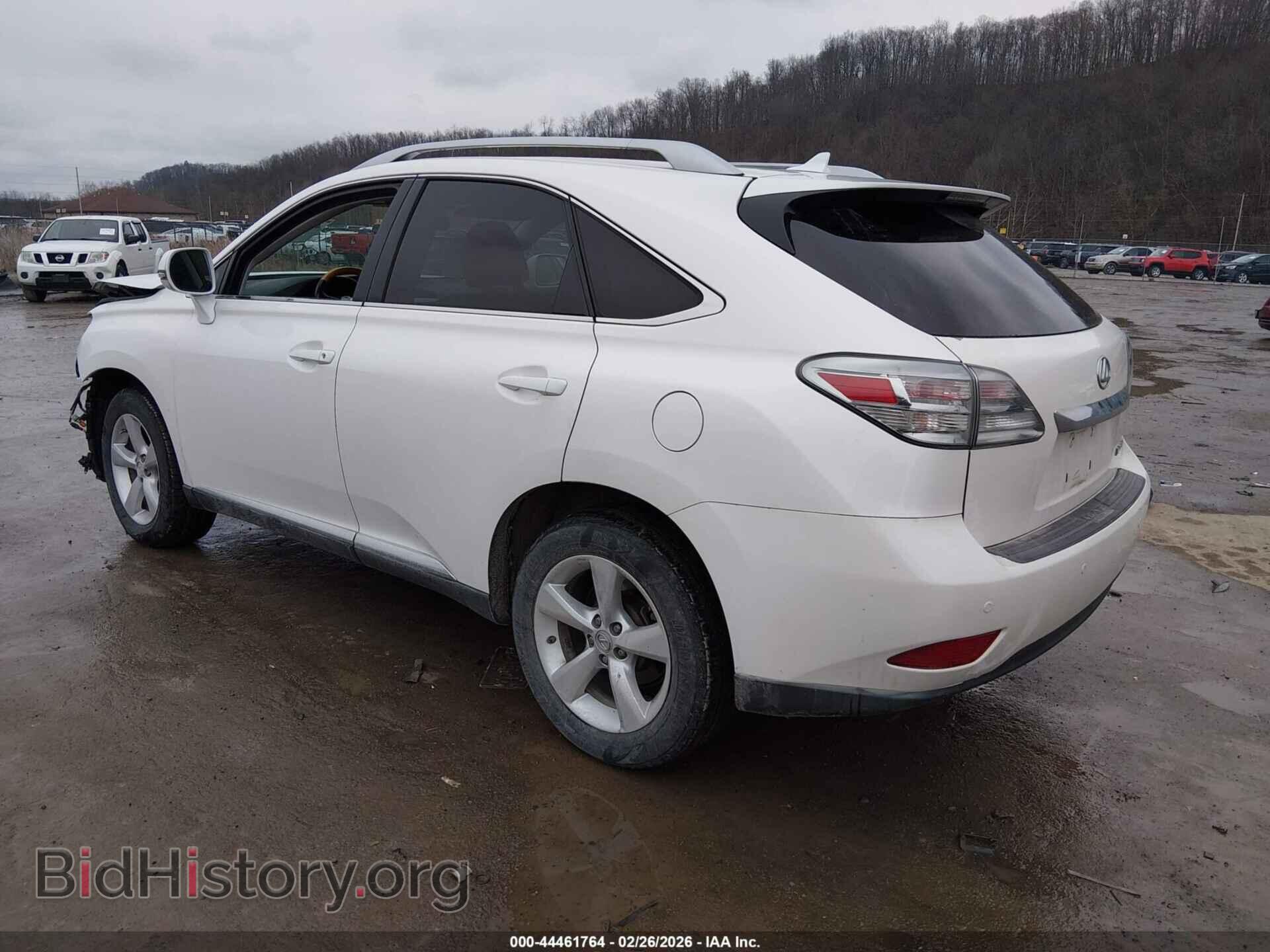 2012 LEXUS RX 350 - VIN: 2T2BK1BA3CC124915 - Фото 3