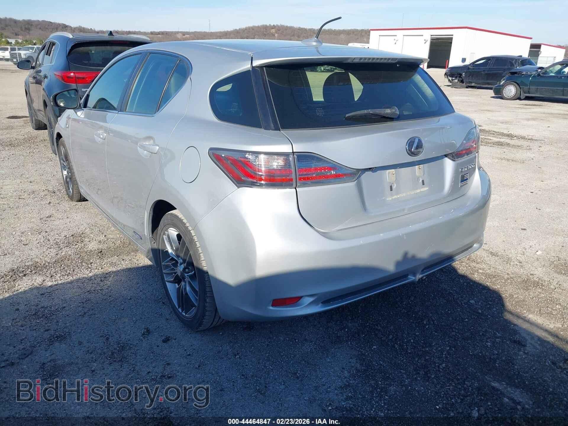 2012 LEXUS CT 200H - VIN: JTHKD5BH1C2119826 - Фото 3