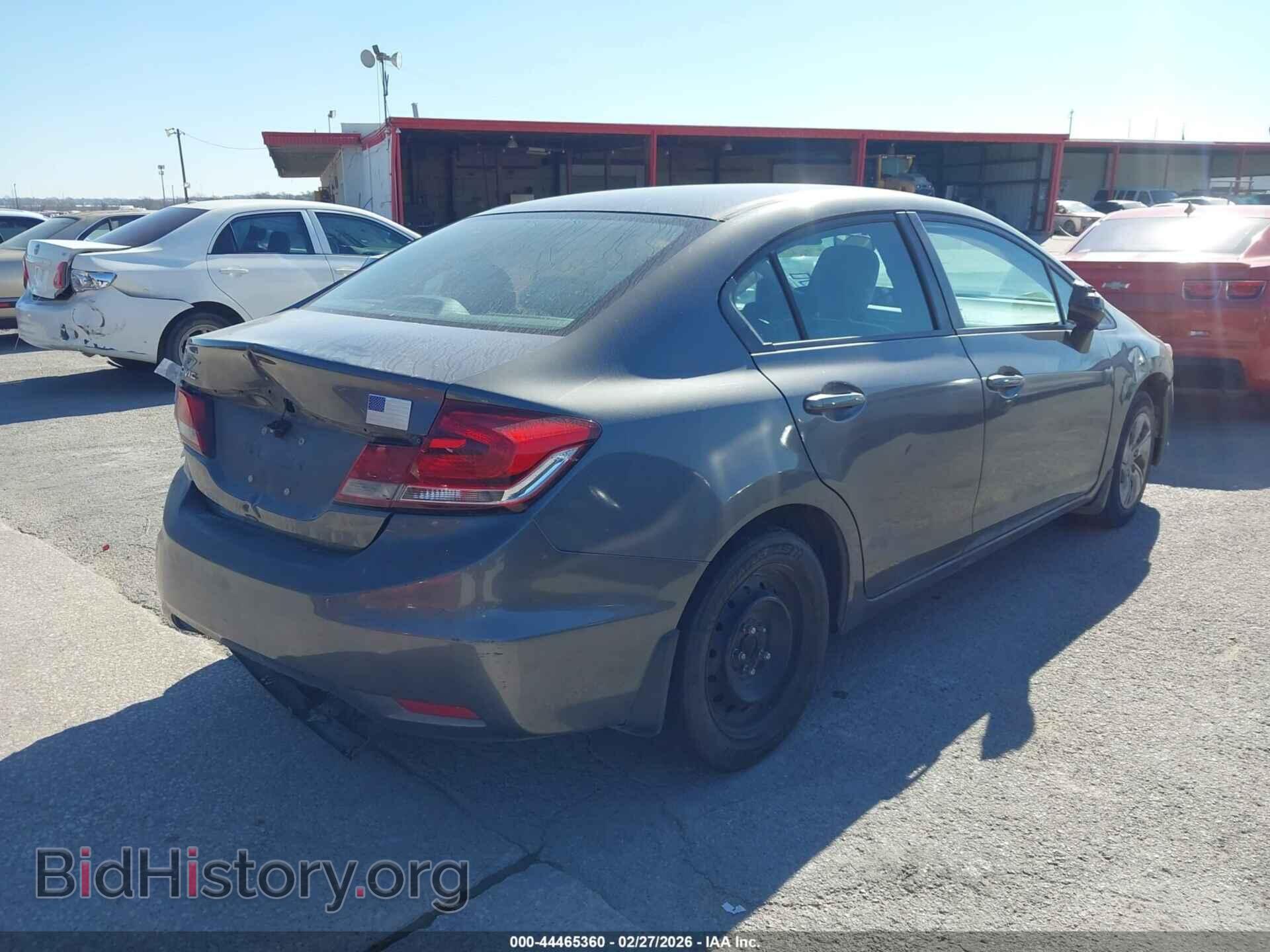 2013 HONDA CIVIC - VIN: 2HGFB2F55DH514576 - Фото 4