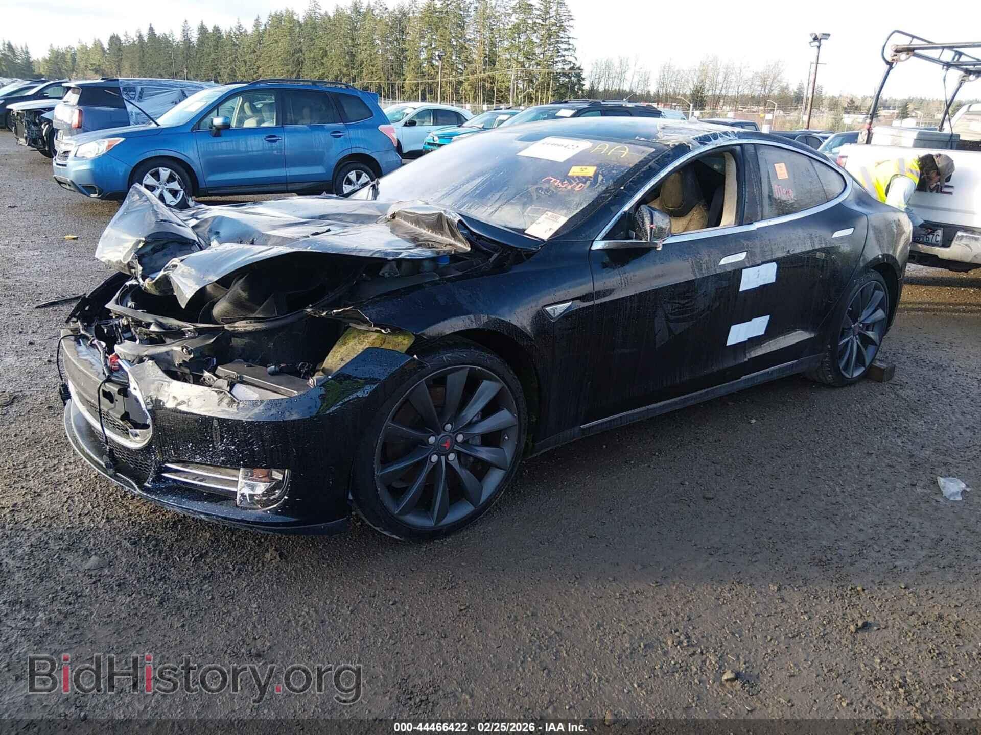 2014 TESLA MODEL S - VIN: 5YJSA1S17EFP30384 - Photo 2