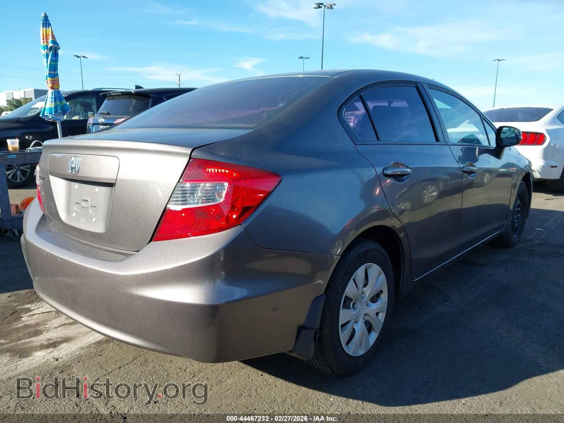 2012 HONDA CIVIC - VIN: 19XFB2F55CE369662 - Фото 4