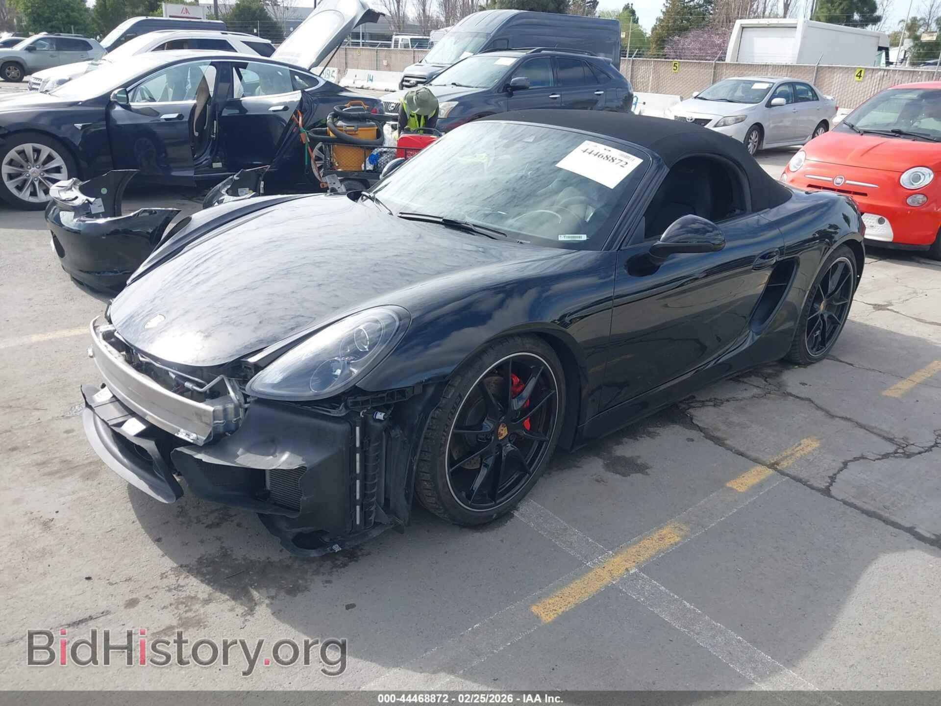 2015 PORSCHE BOXSTER - VIN: WP0CB2A81FS140384 - Фото 2