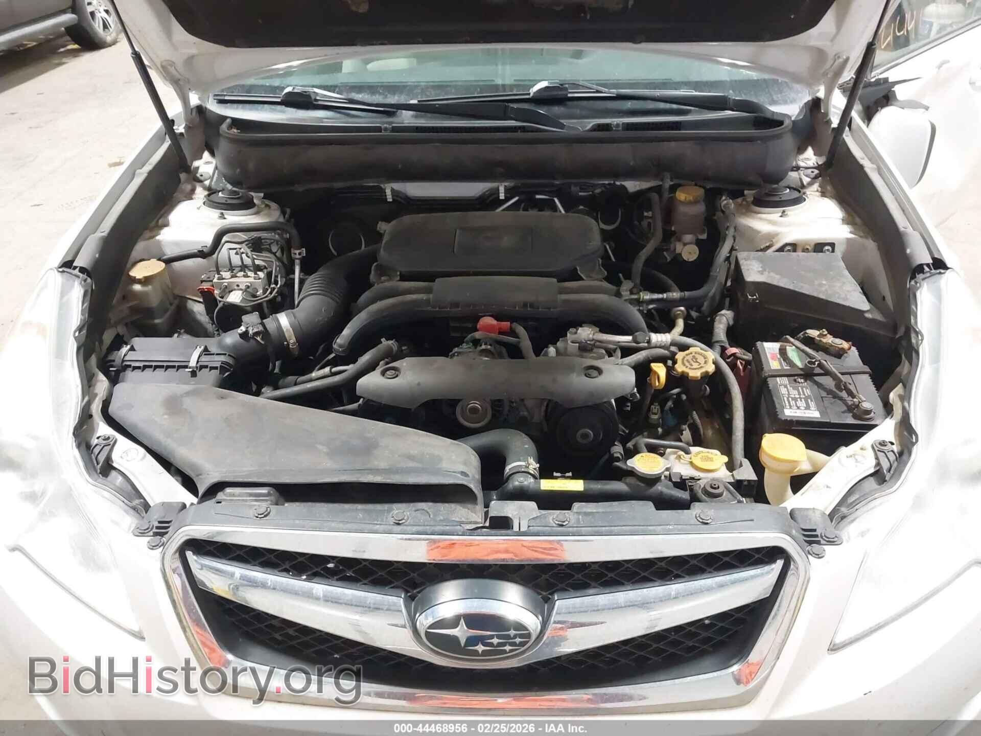2012 SUBARU LEGACY - VIN: 4S3BMCC65C3017961 - Фото 10