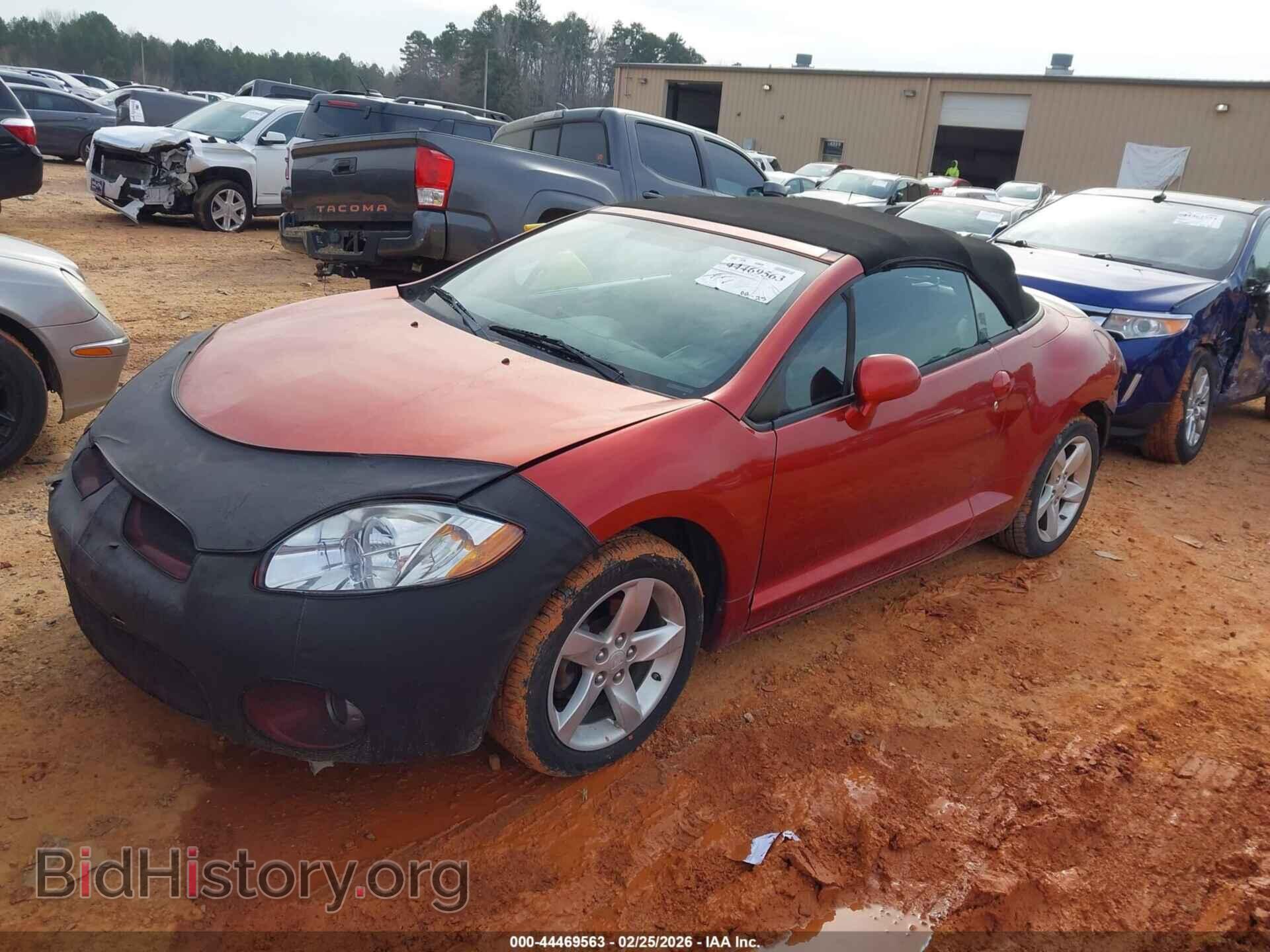 2008 MITSUBISHI ECLIPSE - VIN: 4A3AL25F28E036269 - Фото 2