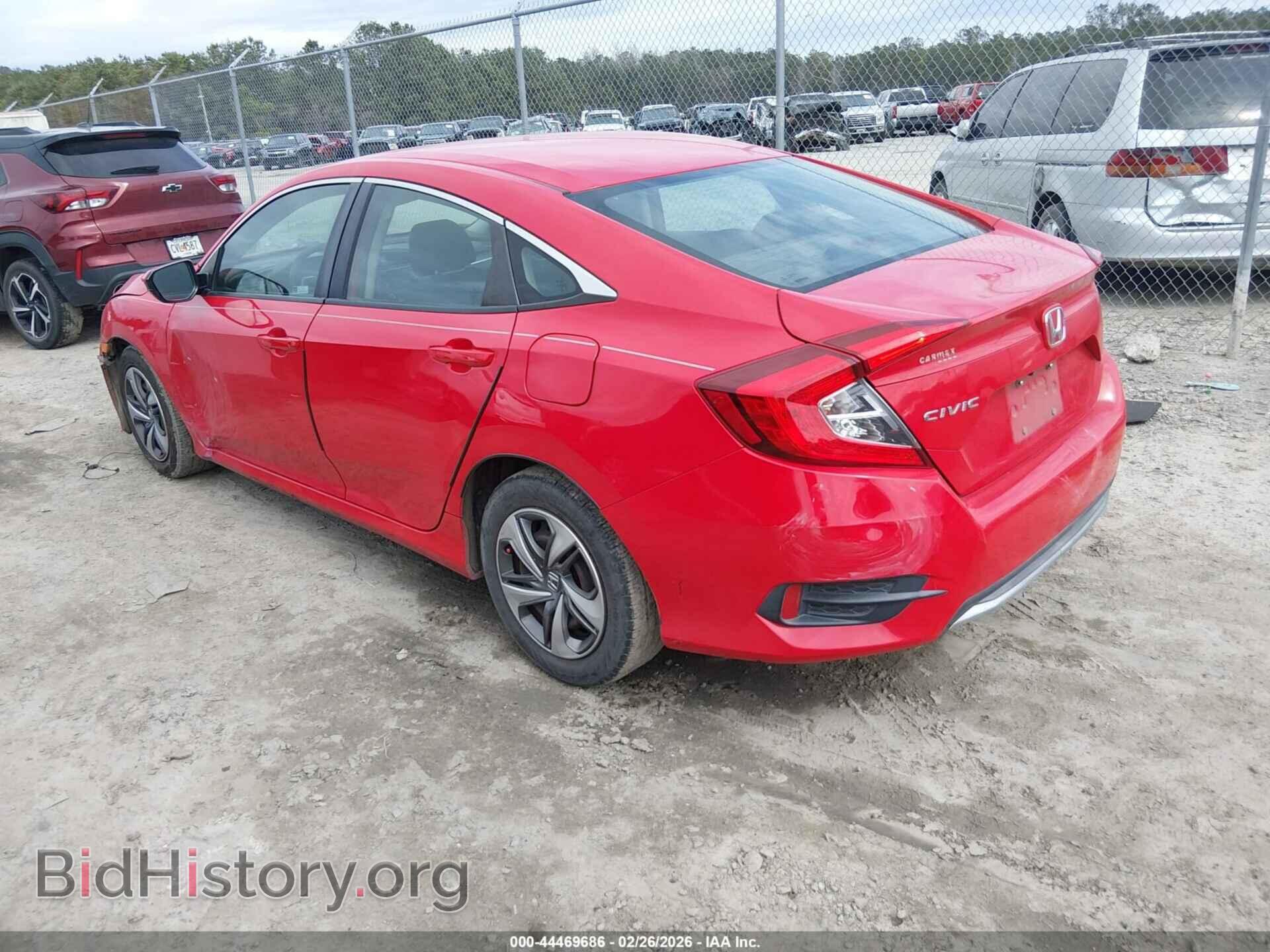 2019 HONDA CIVIC - VIN: 2HGFC2F6XKH535720 - Фото 3