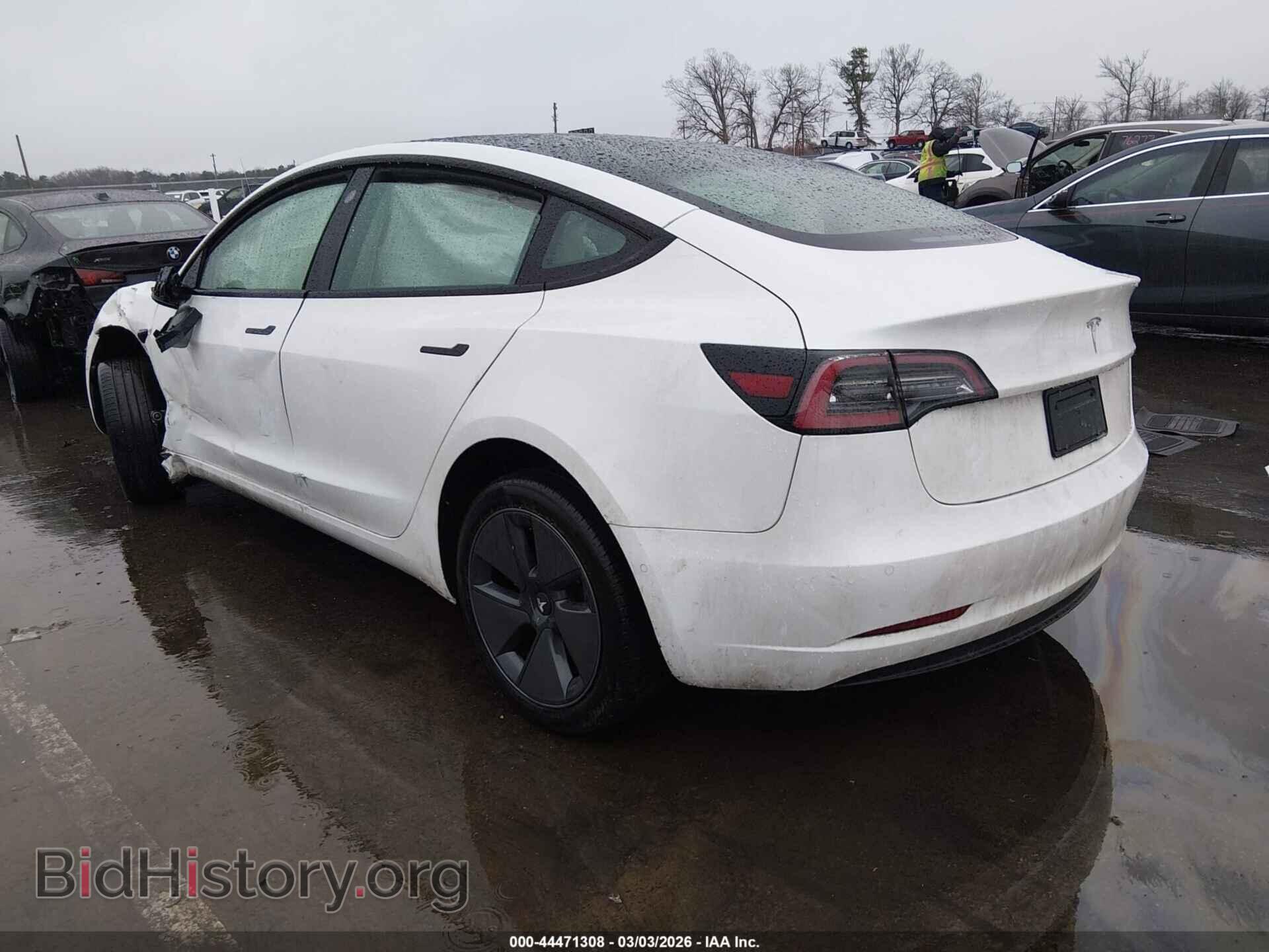 2022 TESLA MODEL 3 - VIN: 5YJ3E1EA1NF315324 - Фото 3
