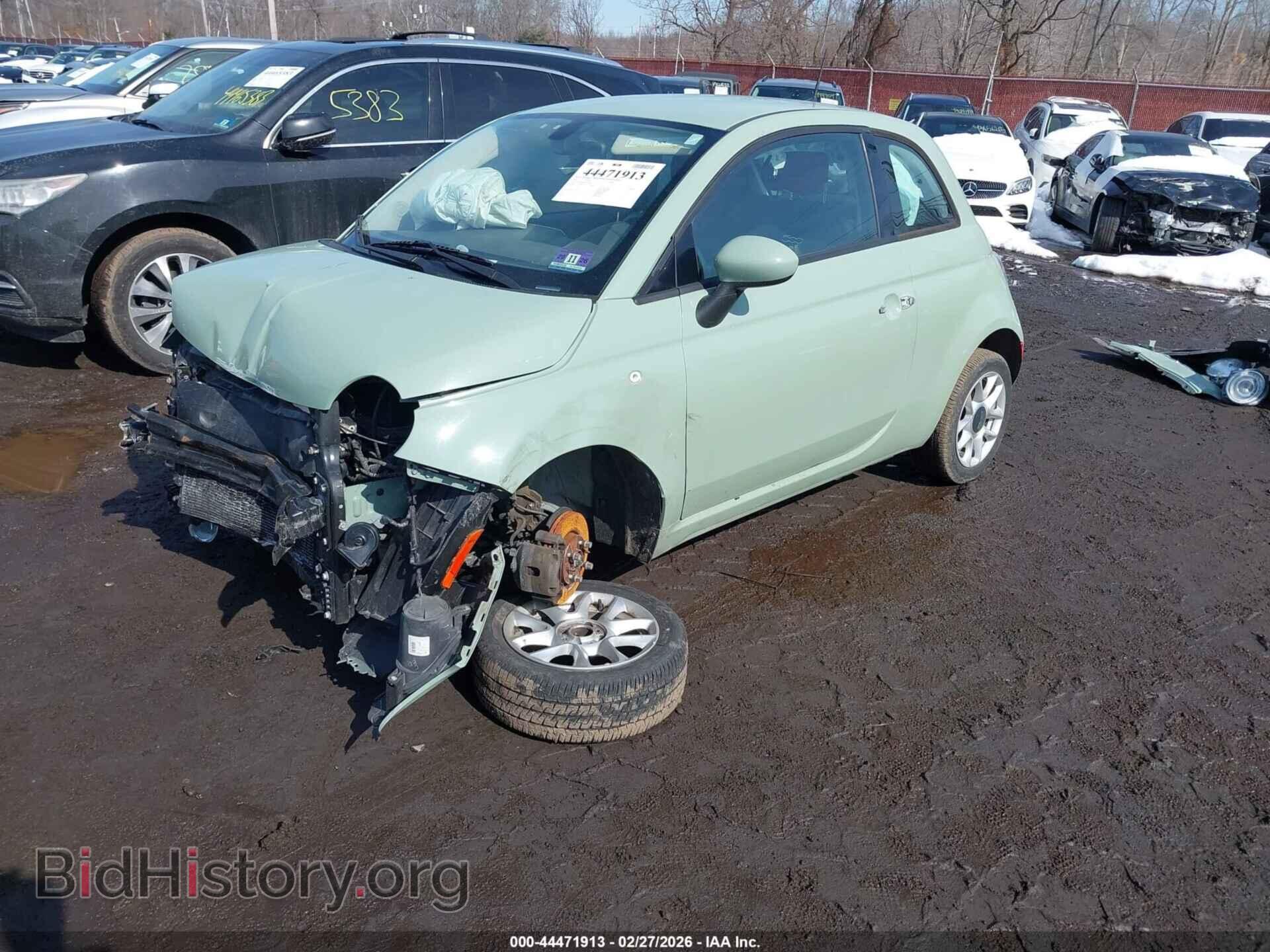 2017 FIAT 500 - VIN: 3C3CFFKR4HT535829 - Photo 2