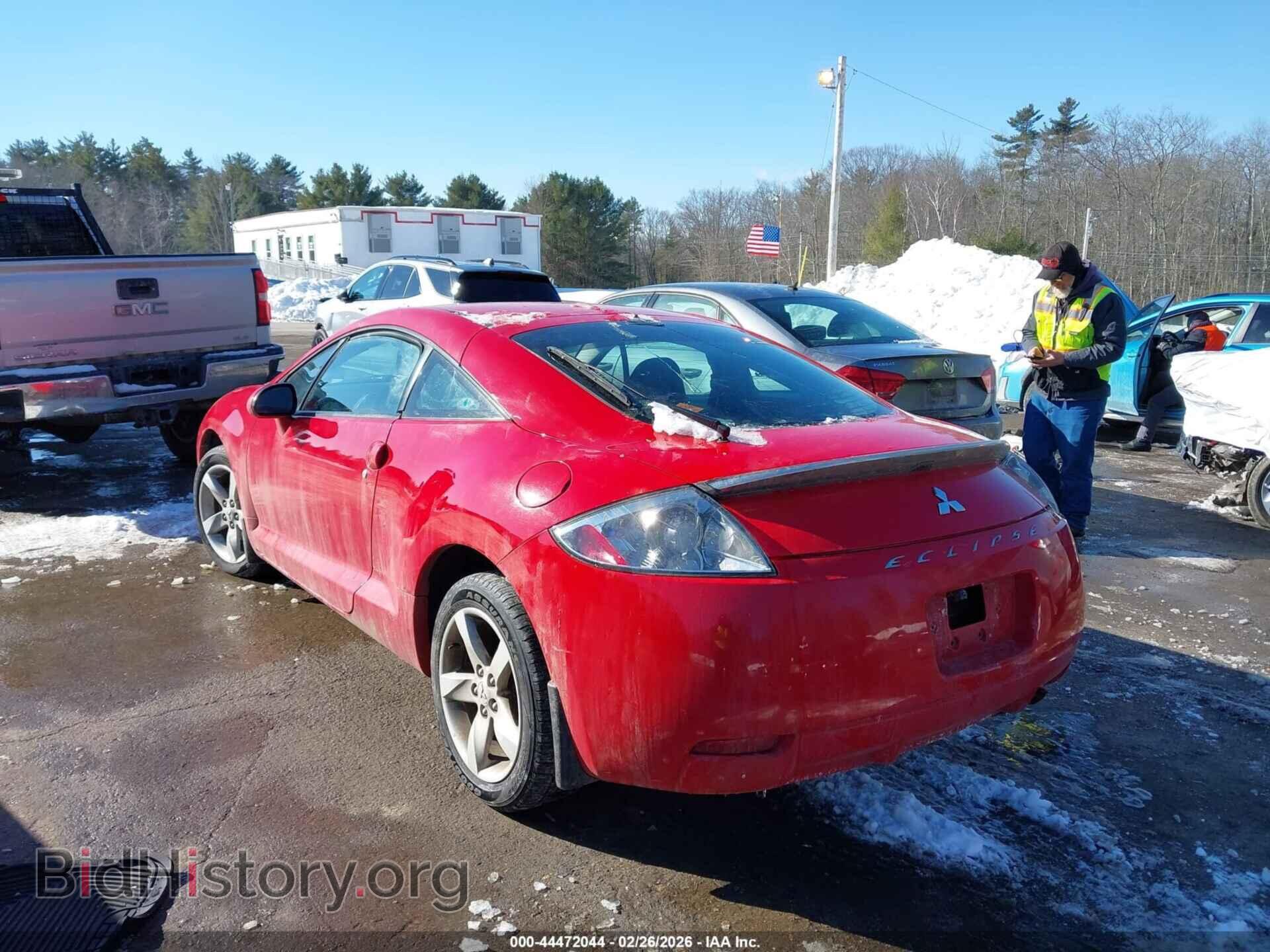 2007 MITSUBISHI ECLIPSE - VIN: 4A3AK24F27E011486 - Photo 3