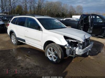 2014 Subaru OUTBACK 2.5I Limited, белый — VIN 4S4BRBLC4E3227869, IAAI