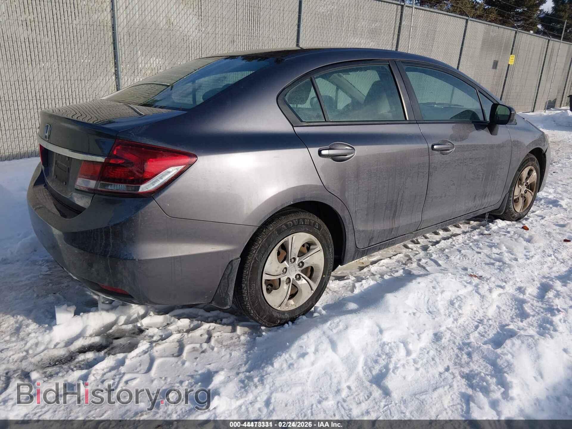 2014 HONDA CIVIC - VIN: 19XFB2F53EE038663 - Фото 4